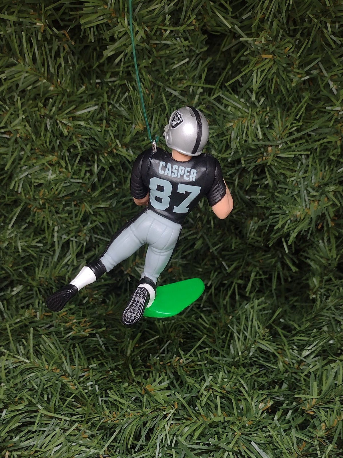 Dave Casper OAKLAND/ Los Angeles RAIDERS Christmas Ornament Gift NFL Figure