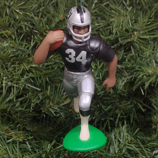 OAKLAND/Los Angeles RAIDERS Ornament Bo Jackson Christmas Gift NFL Figure Las Vegas