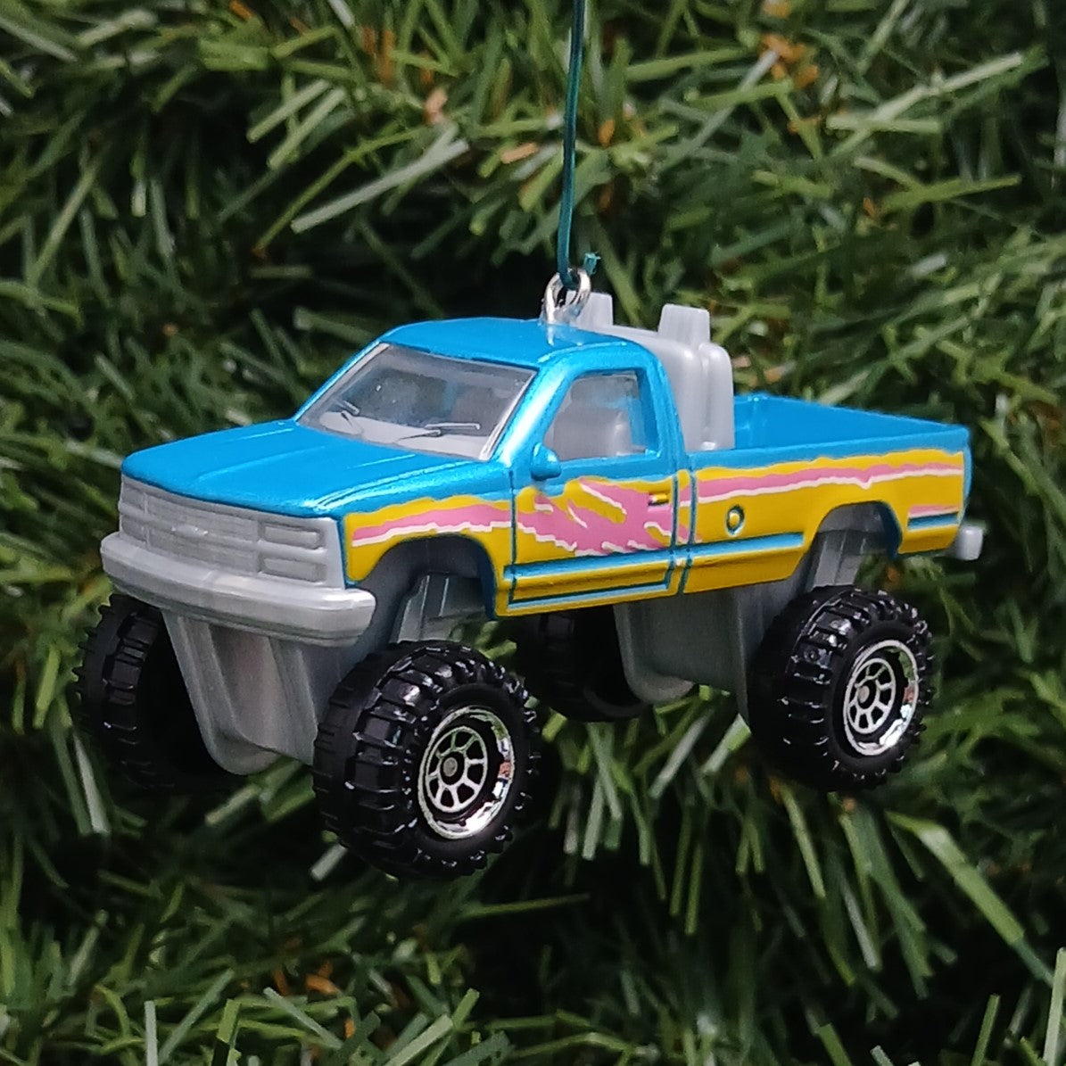 Chevy Truck Ornament Christmas Gift Idea Chevrolet Pickup Xmas Tree Decoration Lifted 4x4