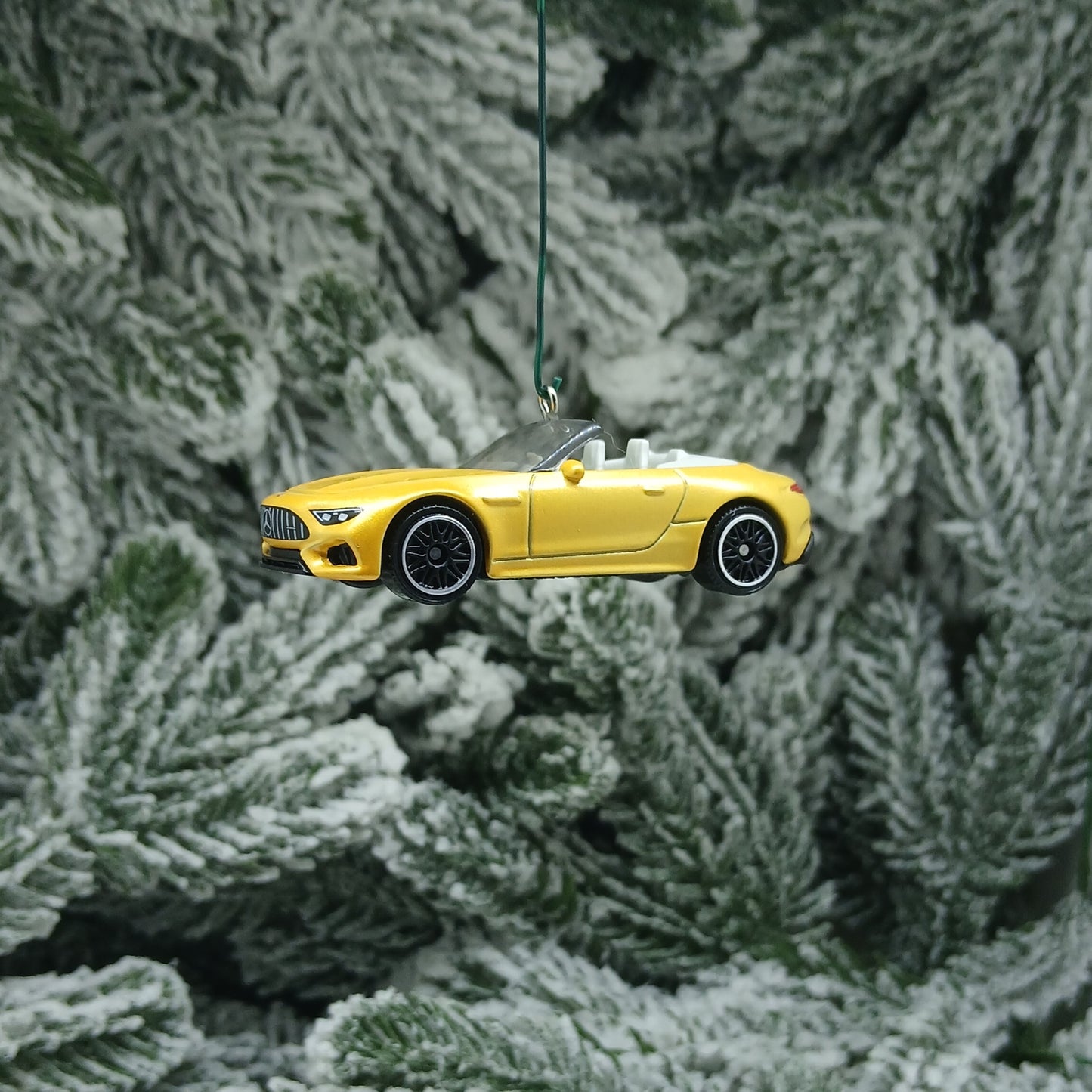 MERCEDES-BENZ AMG SL 63 Christmas Ornament Unique Gift 2022-2026 Black Blue Orange