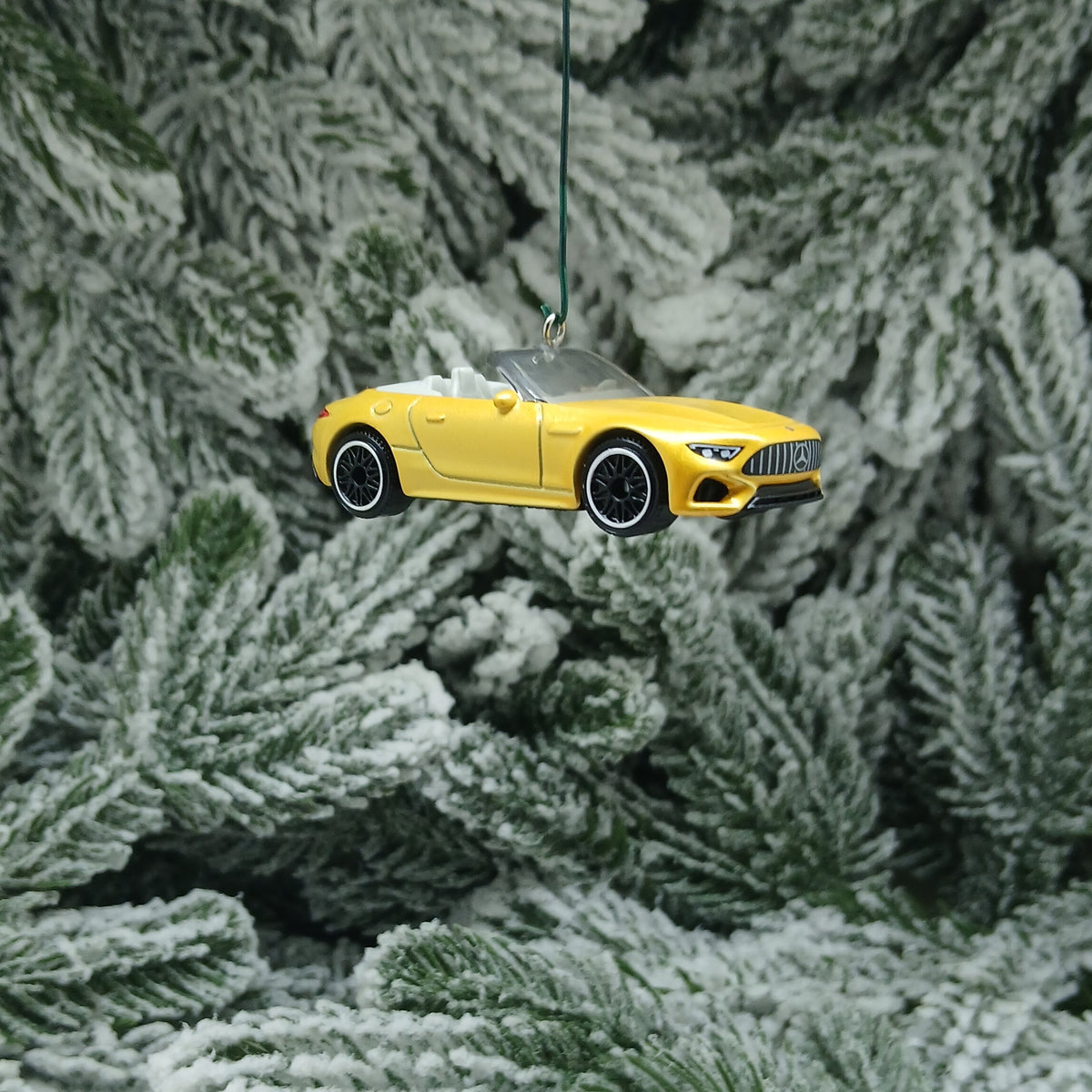 MERCEDES-BENZ AMG SL 63 Christmas Ornament Unique Gift 2022-2026 Black Blue Orange