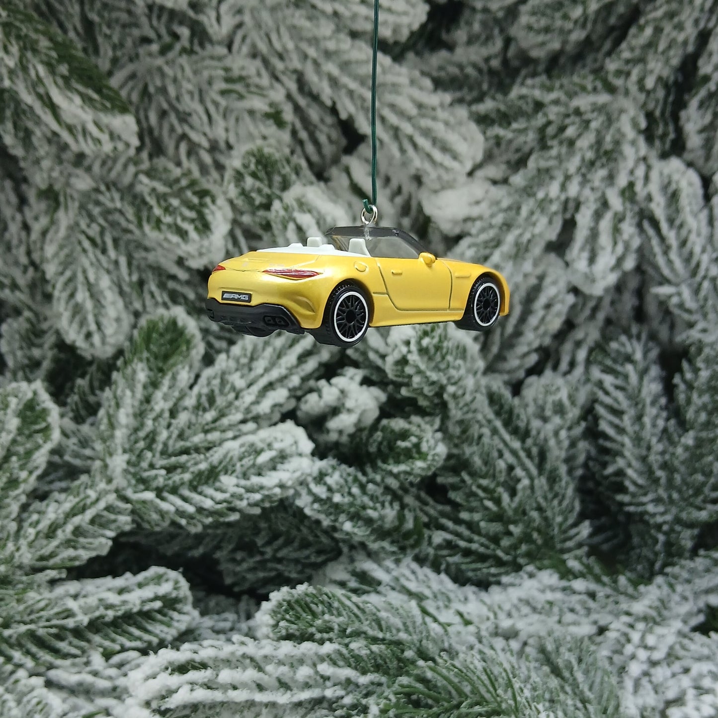 MERCEDES-BENZ AMG SL 63 Christmas Ornament Unique Gift 2022-2026 Black Blue Orange