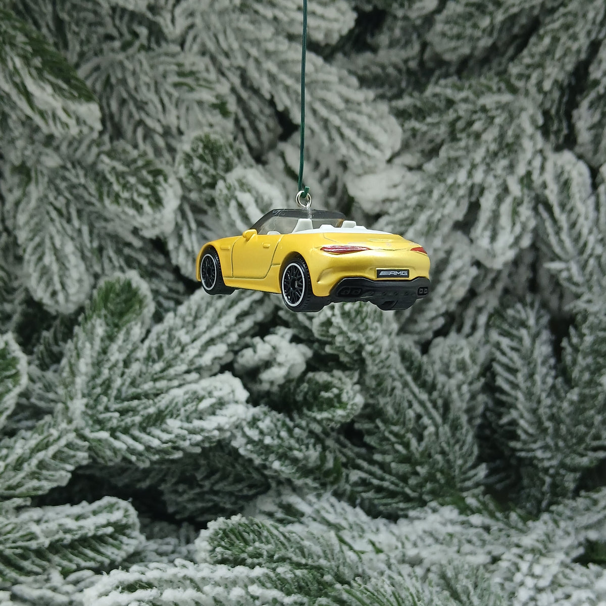 MERCEDES-BENZ AMG SL 63 Christmas Ornament Unique Gift 2022-2026 Black Blue Orange