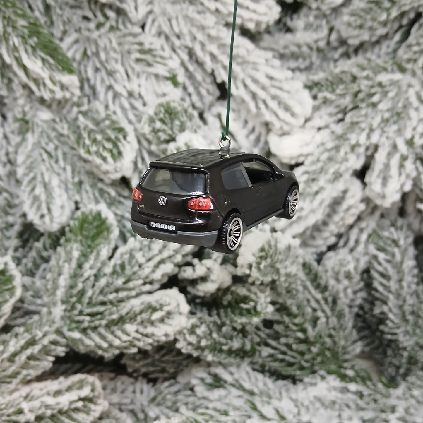 VW Golf GTI Ornament Christmas Gift Idea fun Volkswagen Unique Xmas Tree Decoration Licensed