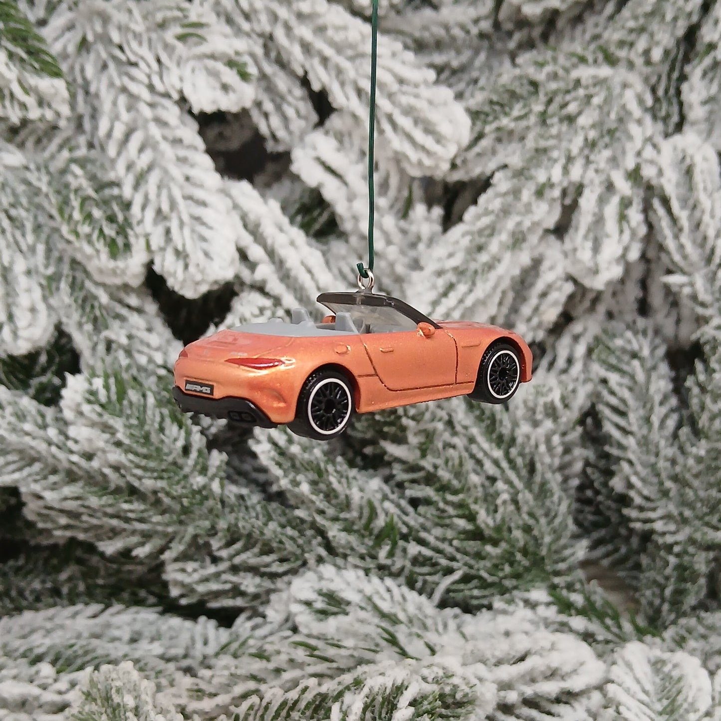 MERCEDES-BENZ AMG SL 63 Christmas Ornament Unique Gift 2022-2026 Black Blue Orange