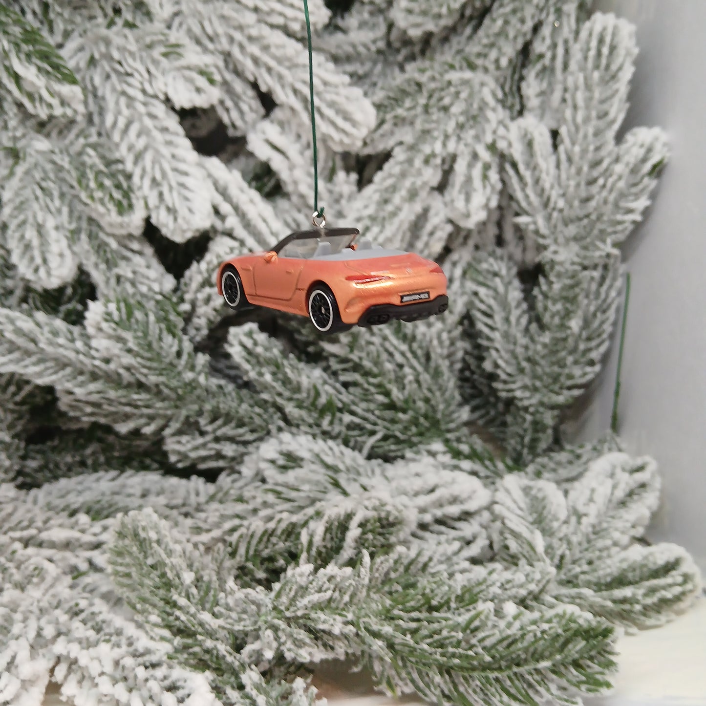 MERCEDES-BENZ AMG SL 63 Christmas Ornament Unique Gift 2022-2026 Black Blue Orange
