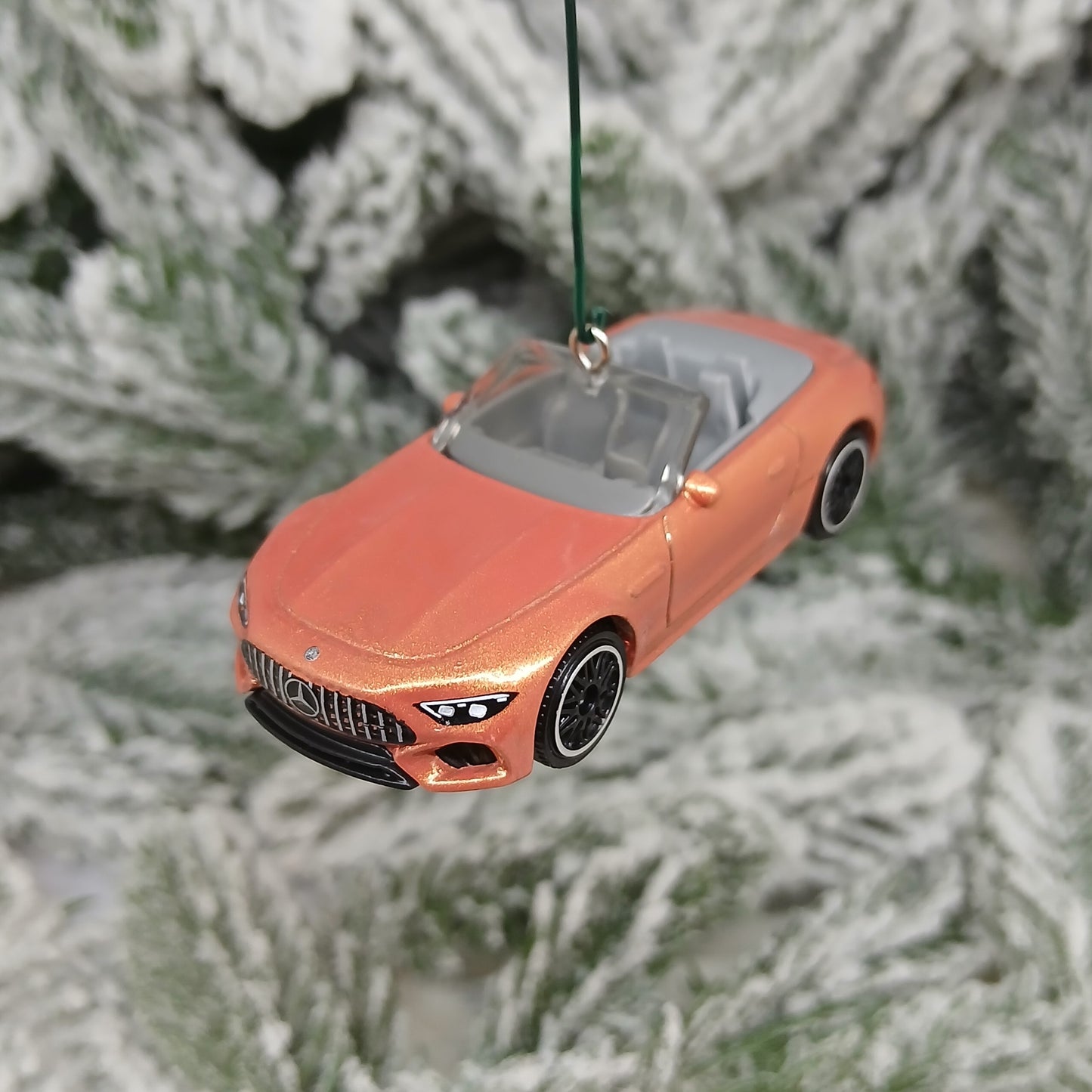 MERCEDES-BENZ AMG SL 63 Christmas Ornament Unique Gift 2022-2026 Black Blue Orange