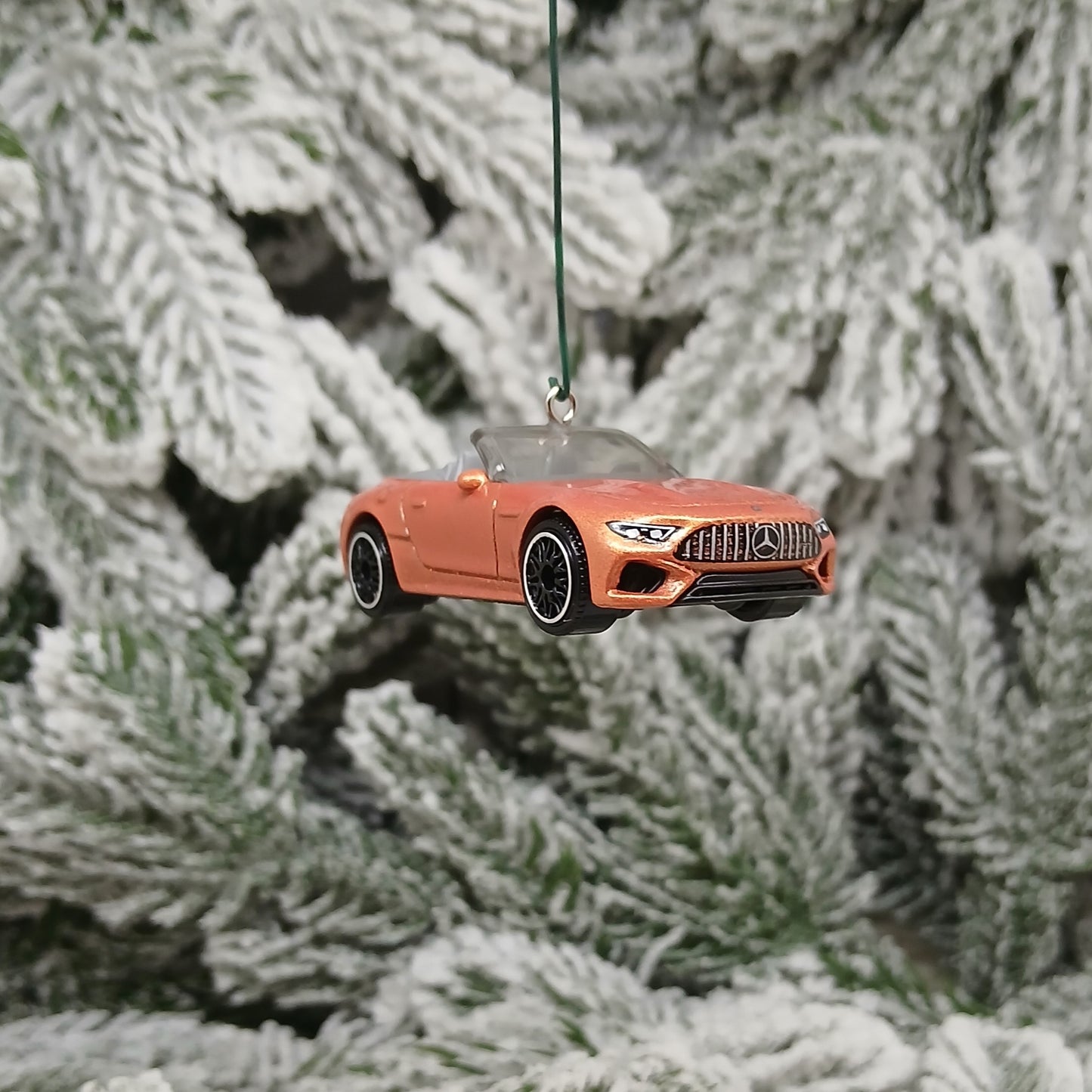 MERCEDES-BENZ AMG SL 63 Christmas Ornament Unique Gift 2022-2026 Black Blue Orange