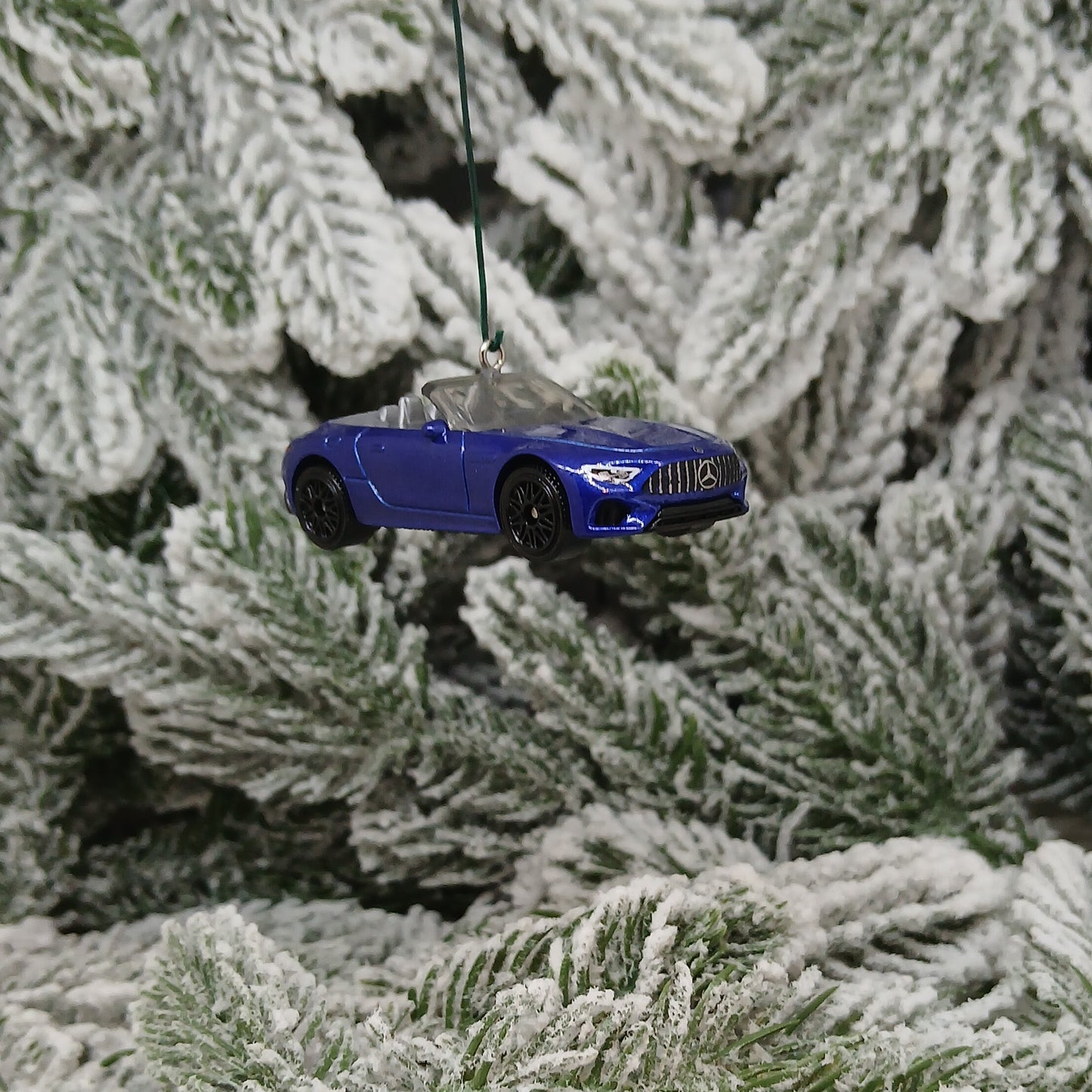 MERCEDES-BENZ AMG SL 63 Christmas Ornament Unique Gift 2022-2026 Black Blue Orange