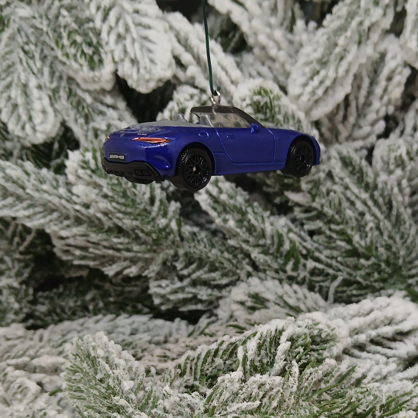 MERCEDES-BENZ AMG SL 63 Christmas Ornament Unique Gift 2022-2026 Black Blue Orange