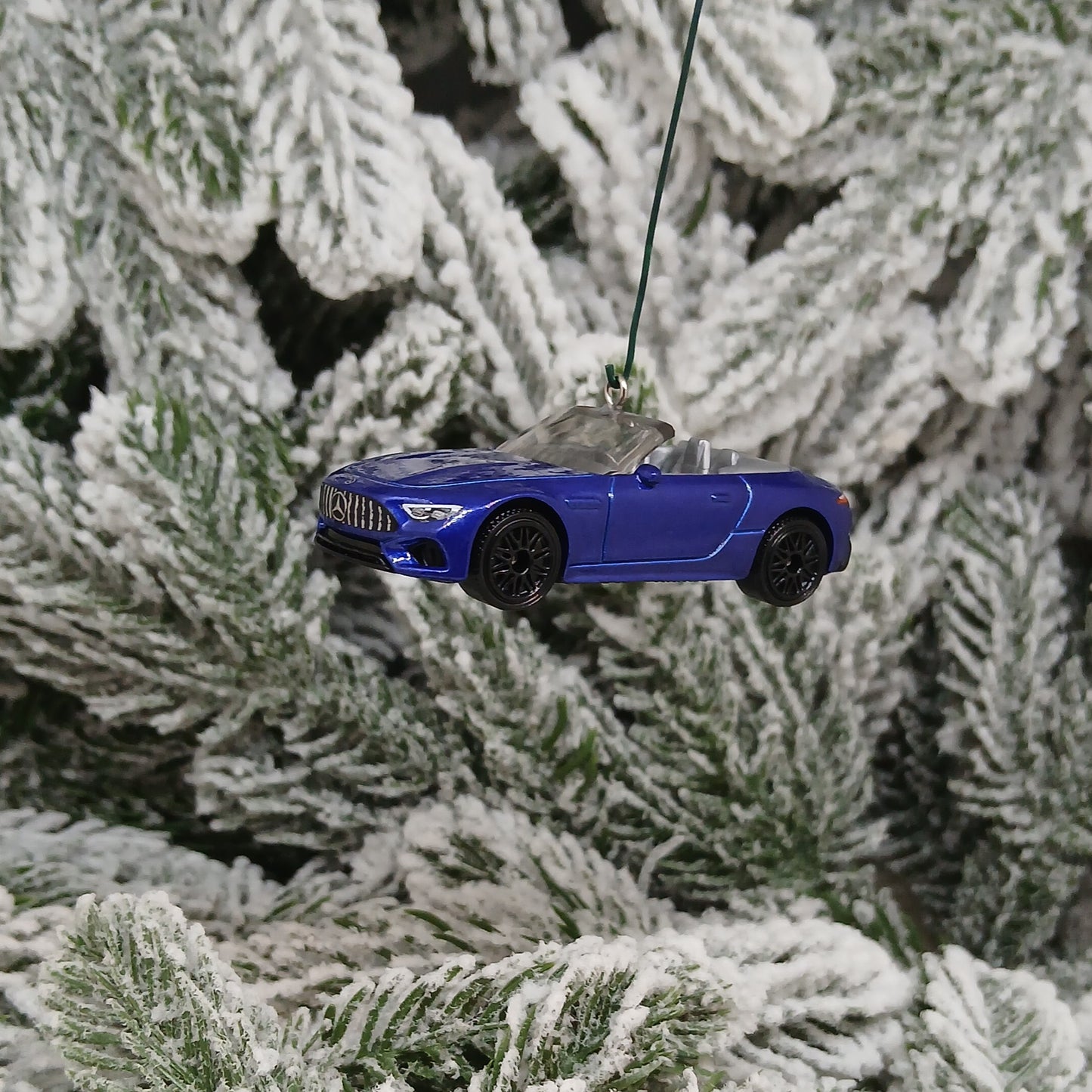 MERCEDES-BENZ AMG SL 63 Christmas Ornament Unique Gift 2022-2026 Black Blue Orange