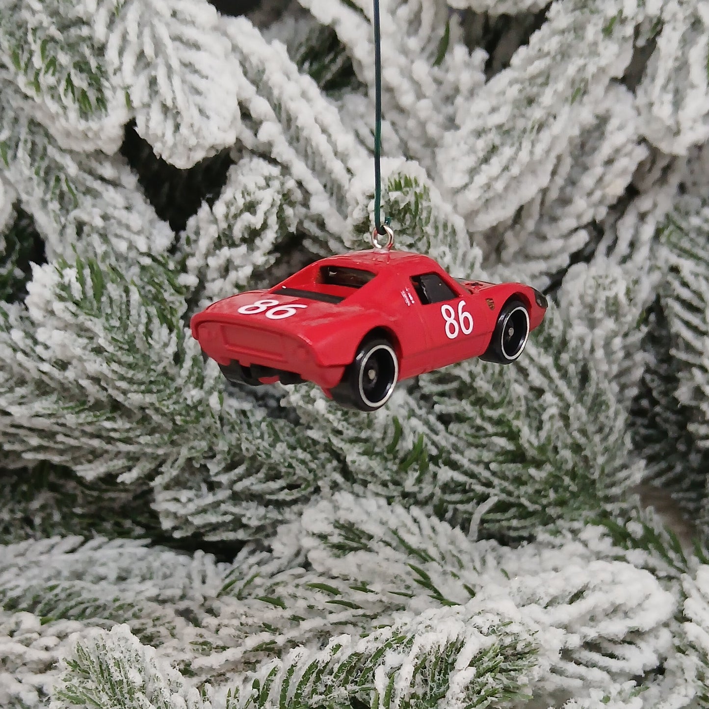 Porsche 904 Carrera GTS Ornament Christmas Tree Decoration Unique Gift Red