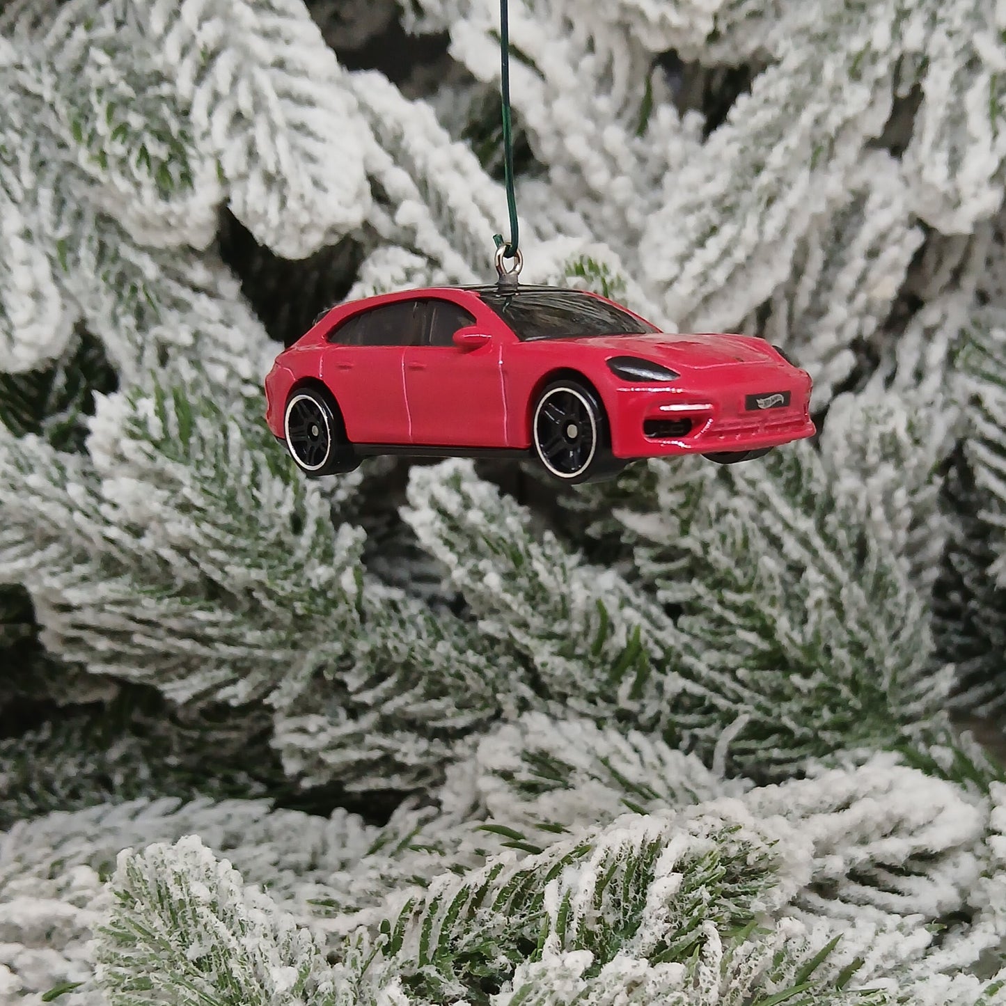 PORSCHE Panamera Turbo Ornament Christmas Tree Decoration Gift Idea Red