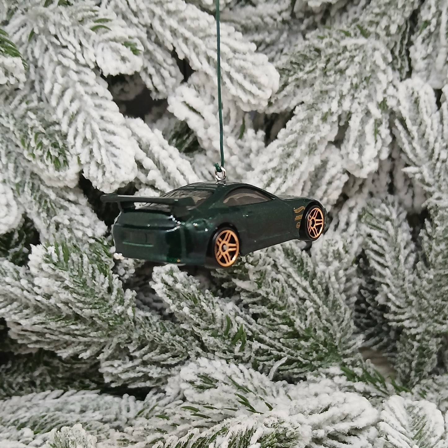 TOYOTA SUPRA Ornament Christmas Tree Decoration Gift Green 1994-1998