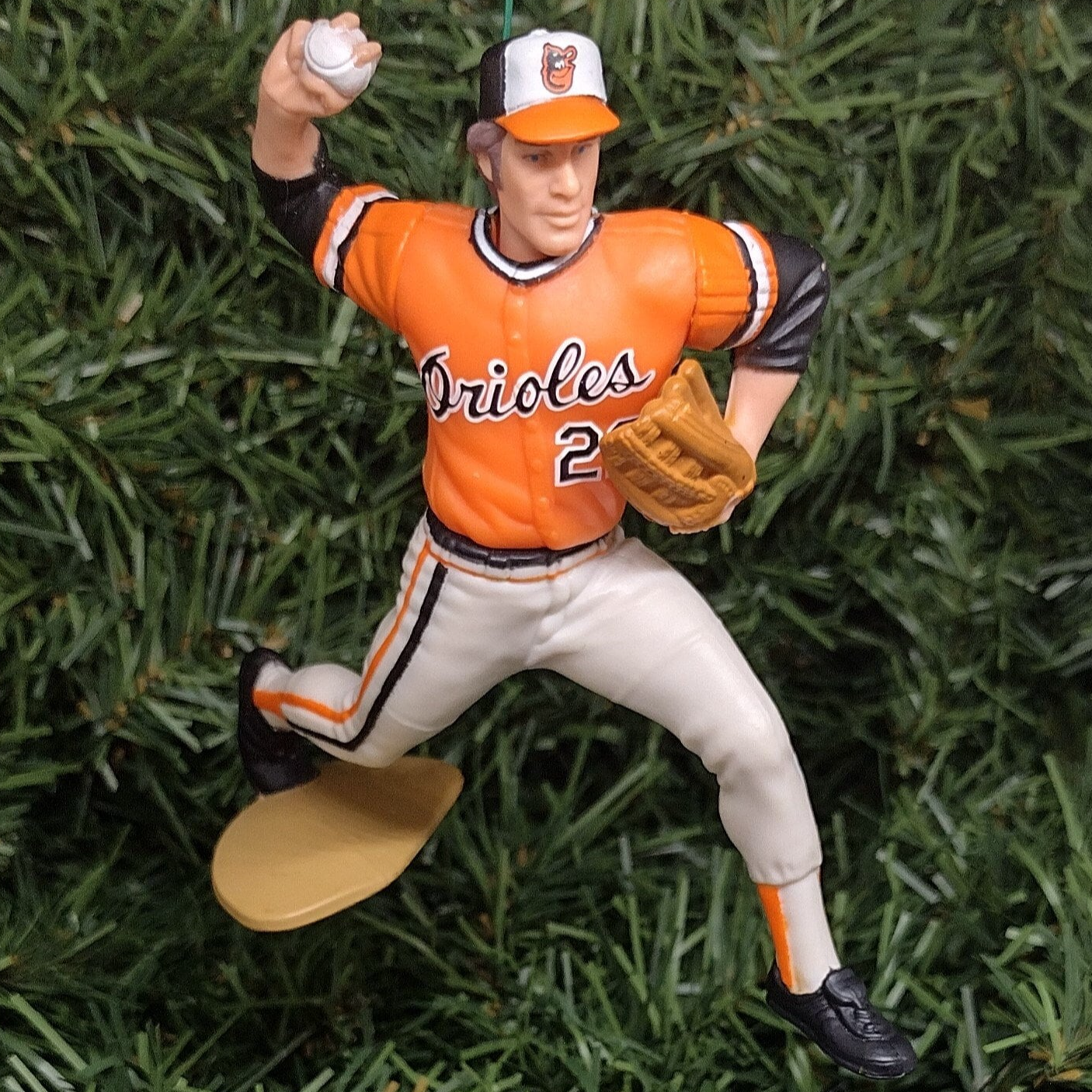 BALTIMORE ORIOLES Ornaments Christmas tree decoration Jim Palmer/Frank Robinson/Mike Mussina/Terry Kennedy unique gift idea