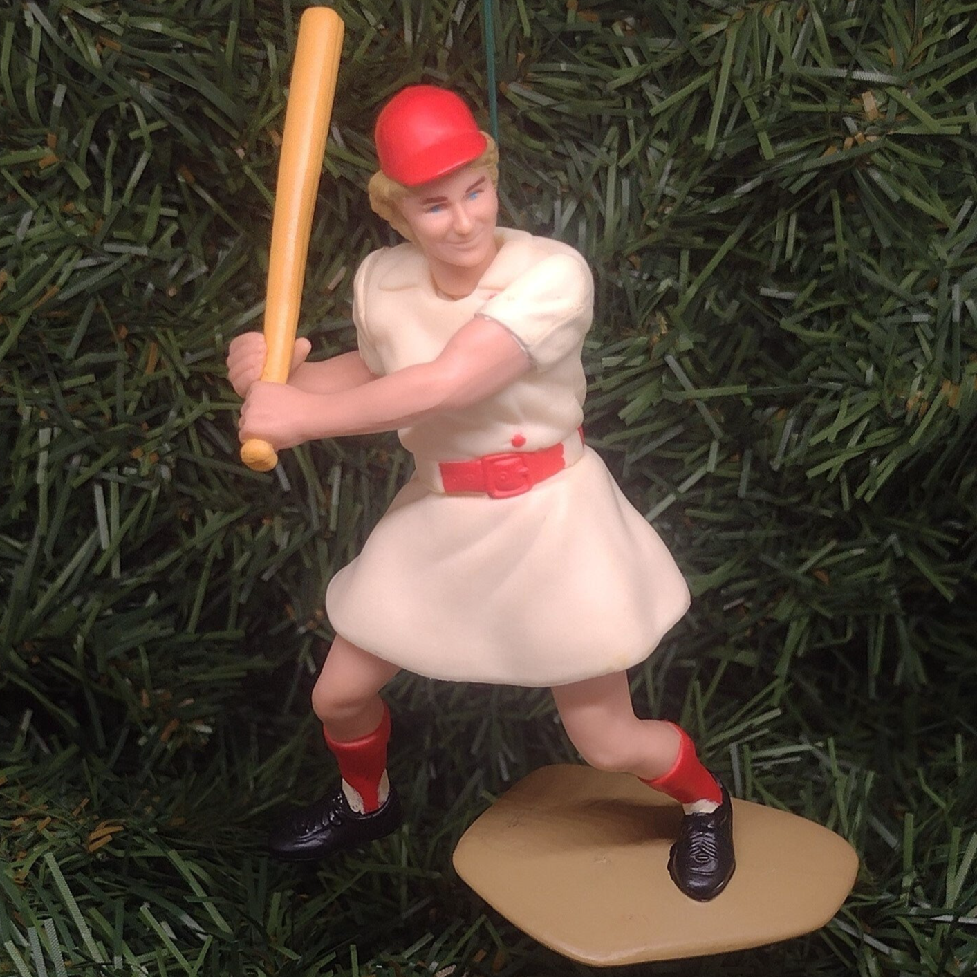 Pepper Davis GRAND RAPIDS CHICKS Ornament Christmas Tree Decoration Baseball Xmas Figure Unique Gift Idea