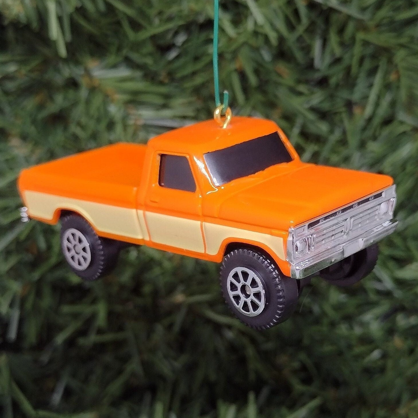 Ford F150 Ornament 1977 F-150 Pickup Truck Christmas tree decoration fun automotive gift for car enthusiast or man cave tree 2.5 inch