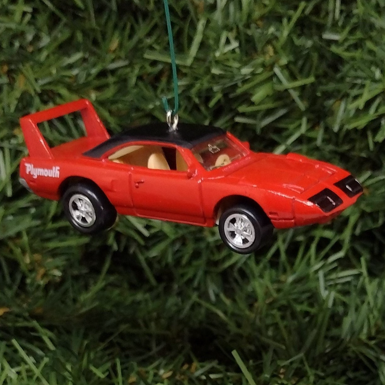 Plymouth Superbird Ornament 1970 Mopar Christmas Tree Decoration Unique Gift Idea Red