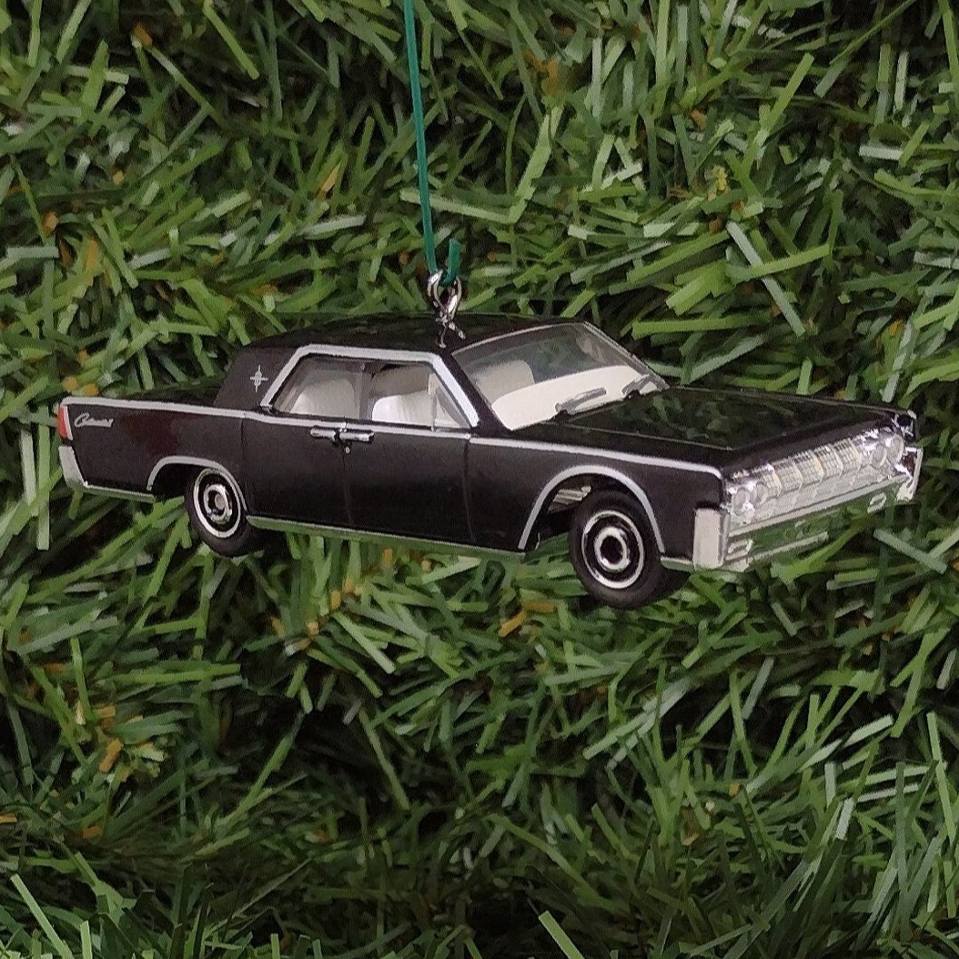 LINCOLN CONTINENTAL 1964 Christmas Tree Decoration Unique Xmas Gift Idea Black 1961-1969