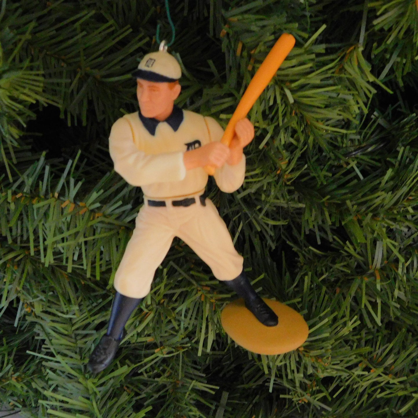 Ty Cobb DETROIT TIGERS Ornament Christmas Tree Decoration MLB baseball xmas unique gift idea