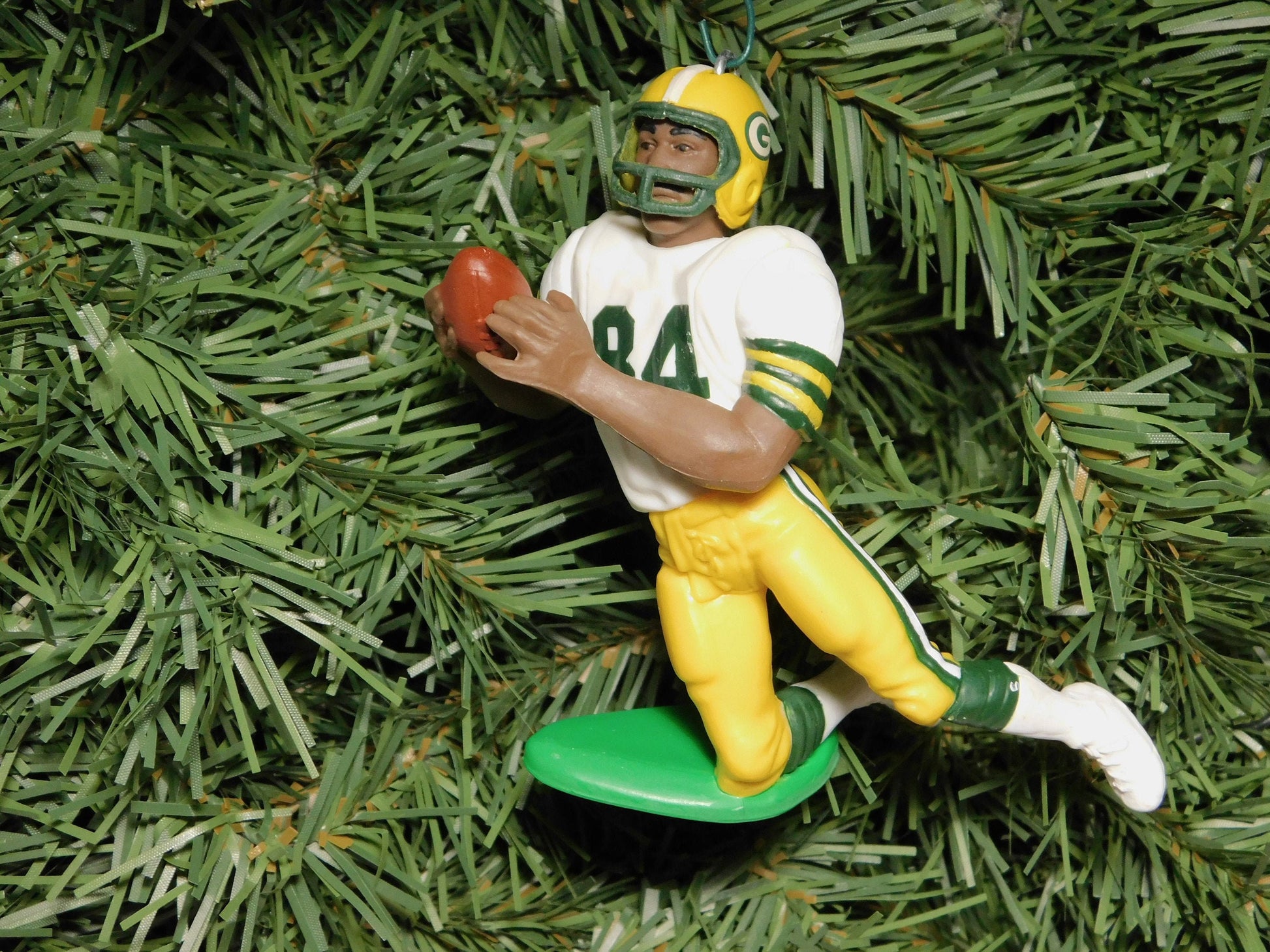 Sterling Sharpe Green Bay PACKERS Christmas tree Ornament xmas NFL football figure unique gift