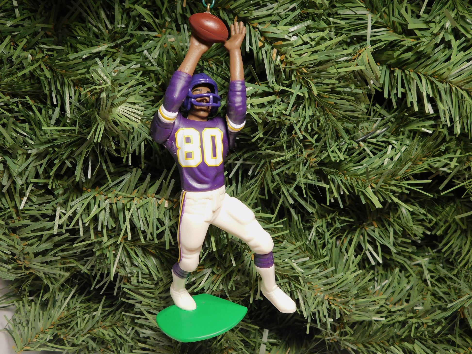 Cris Carter MINNESOTA VIKINGS Ornament Christmas Tree Decoration NFL football Unique Xmas Gift