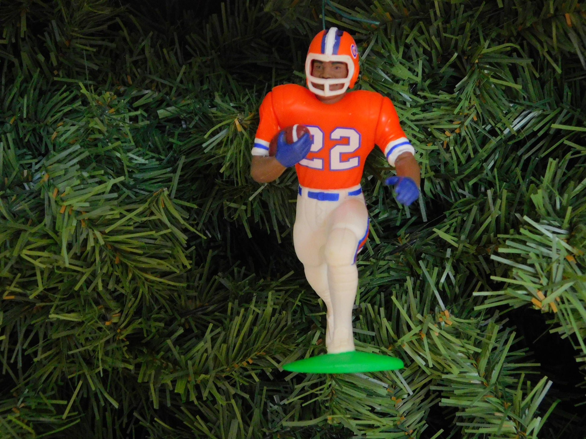 FLORIDA GATORS Ornament Emmitt Smith Christmas Tree Decoration NCAA Football Unique Gift Idea