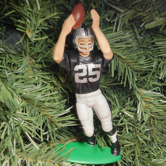 Fred Biletnikoff OAKLAND/ Los Angeles RAIDERS Christmas Ornament Gift NFL Football Figure