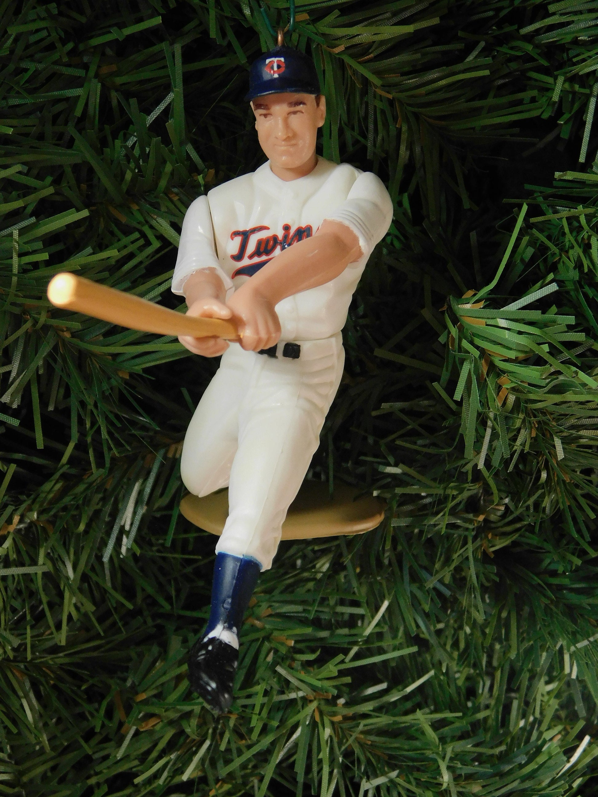 MINNESOTA TWINS Ornament Rod Carew/Kirby Puckett/Harmon Killebrew/Chuck Knoblauch Christmas tree decoration MLB unique gift idea