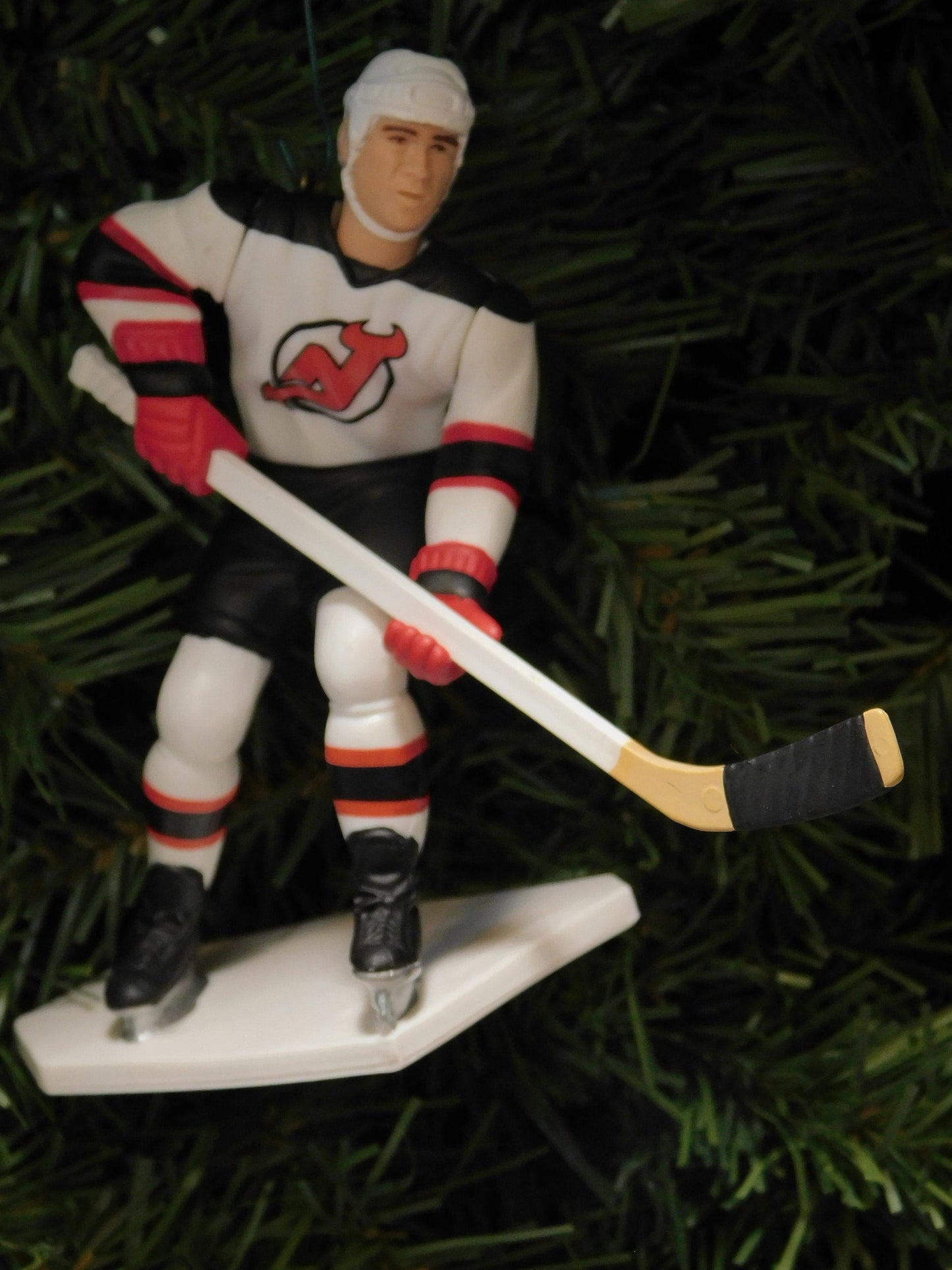 NEW JERSEY DEVILS Ornament Martin Brodeur Scott Stevens Stephane Richer Cory Schneider nhl hockey unique Christmas gift