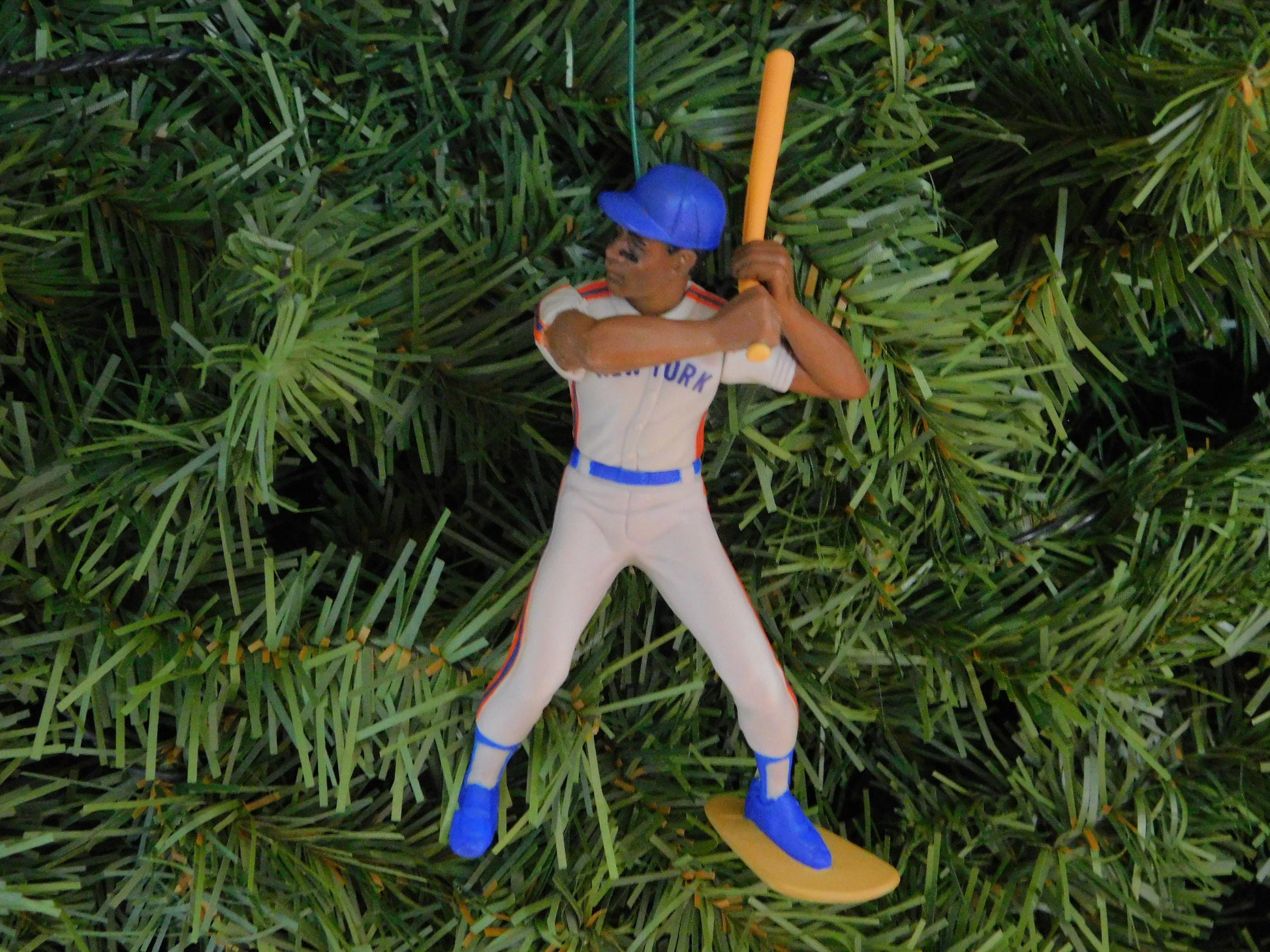 Darryl Strawberry NEW YORK METS Ornament Christmas tree decoration mlb baseball figure unique Xmas gift idea