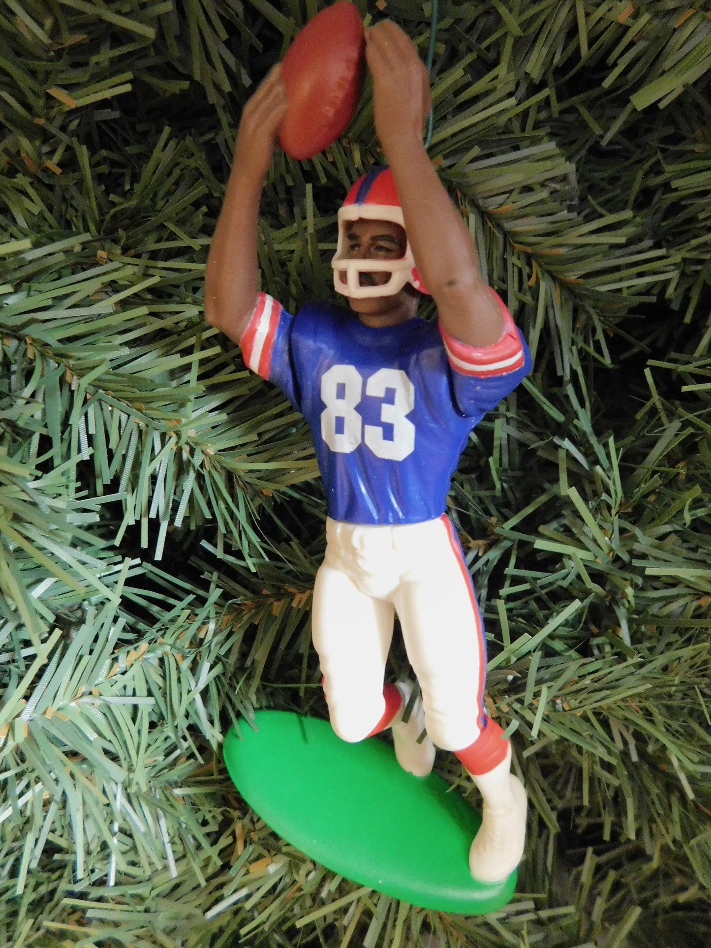 BUFFALO BILLS ornament Andre Reed Christmas tree decoration xmas NFL football figure unique gift idea