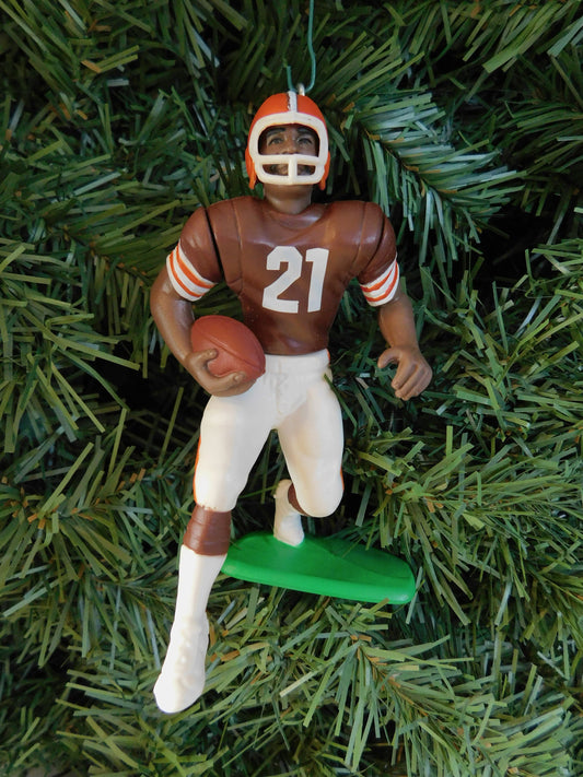 Eric Metcalf CLEVELAND BROWNS Christmas tree ornament xmas nfl football figure unique gift idea