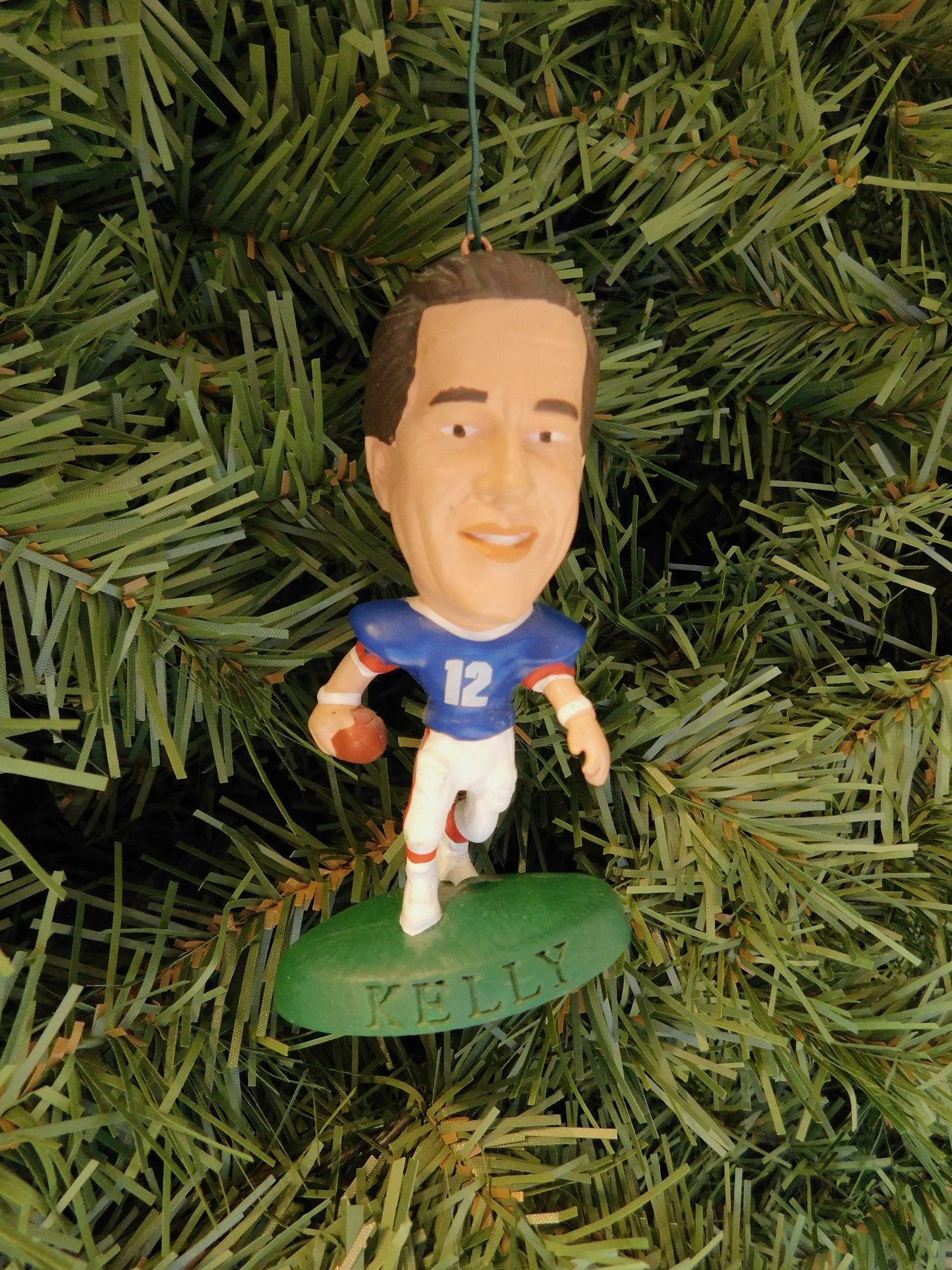 Jim Kelly BUFFALO BILLS Ornament Christmas Tree Decoration NFL football unique gift stocking stuffer