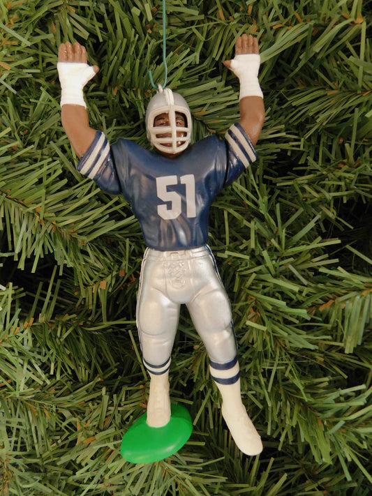 DALLAS COWBOYS Christmas Ornament Gift Idea Ken Norton NFL Football Figure