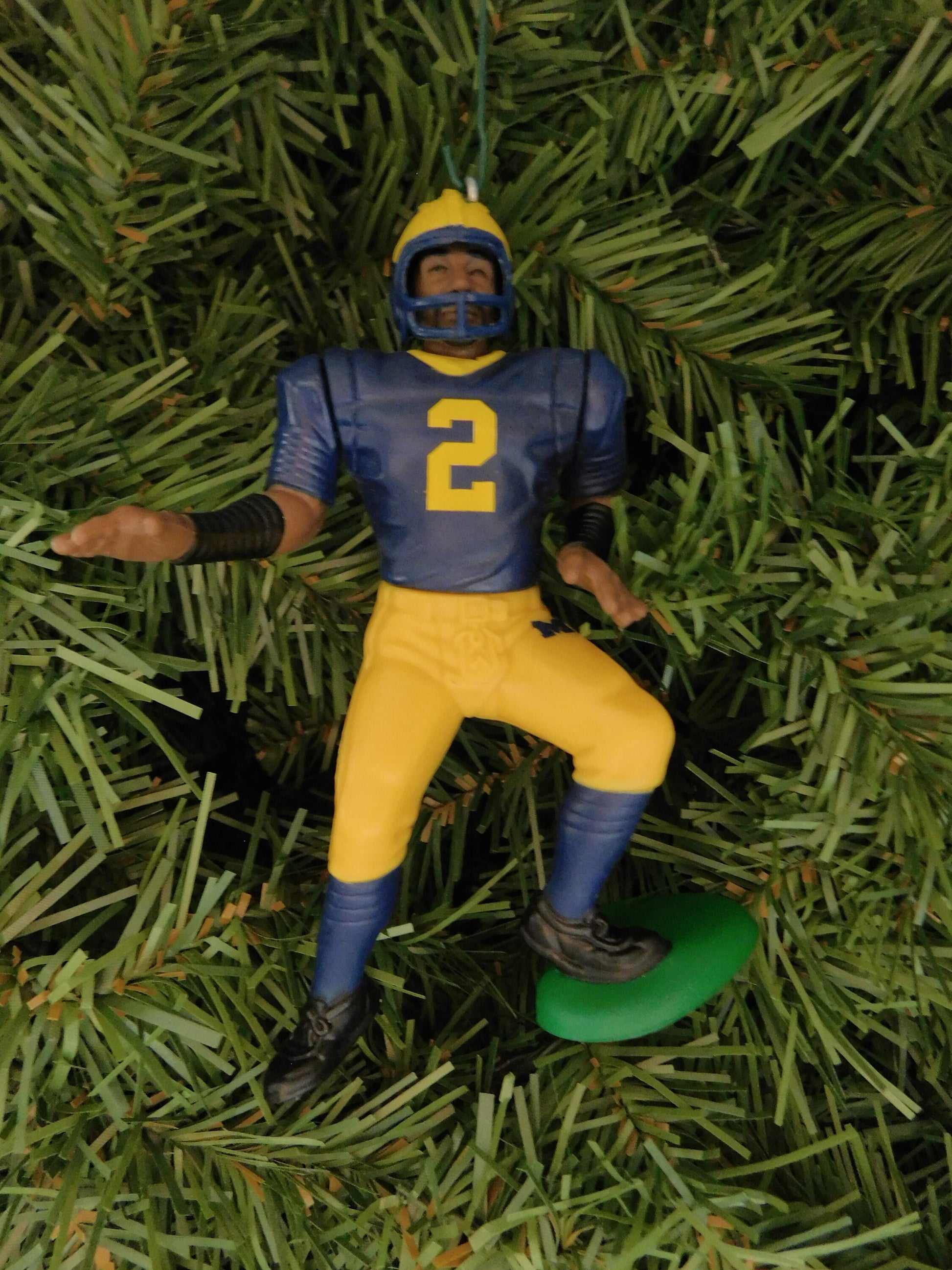 Charles Woodson MICHIGAN WOLVERINES ornament Christmas gift idea NCAA college football heisman trophy winner