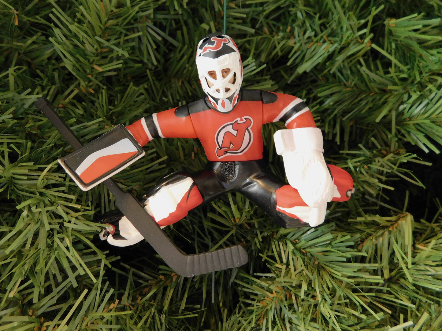 NEW JERSEY DEVILS Ornament Martin Brodeur Scott Stevens Stephane Richer Cory Schneider nhl hockey unique Christmas gift