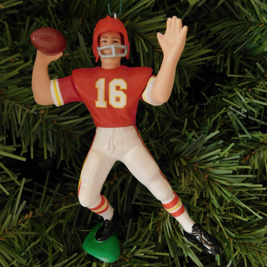 Len Dawson KANSAS CITY CHIEFS Ornament Christmas Gift NFL Football Figure Xmas Decoration