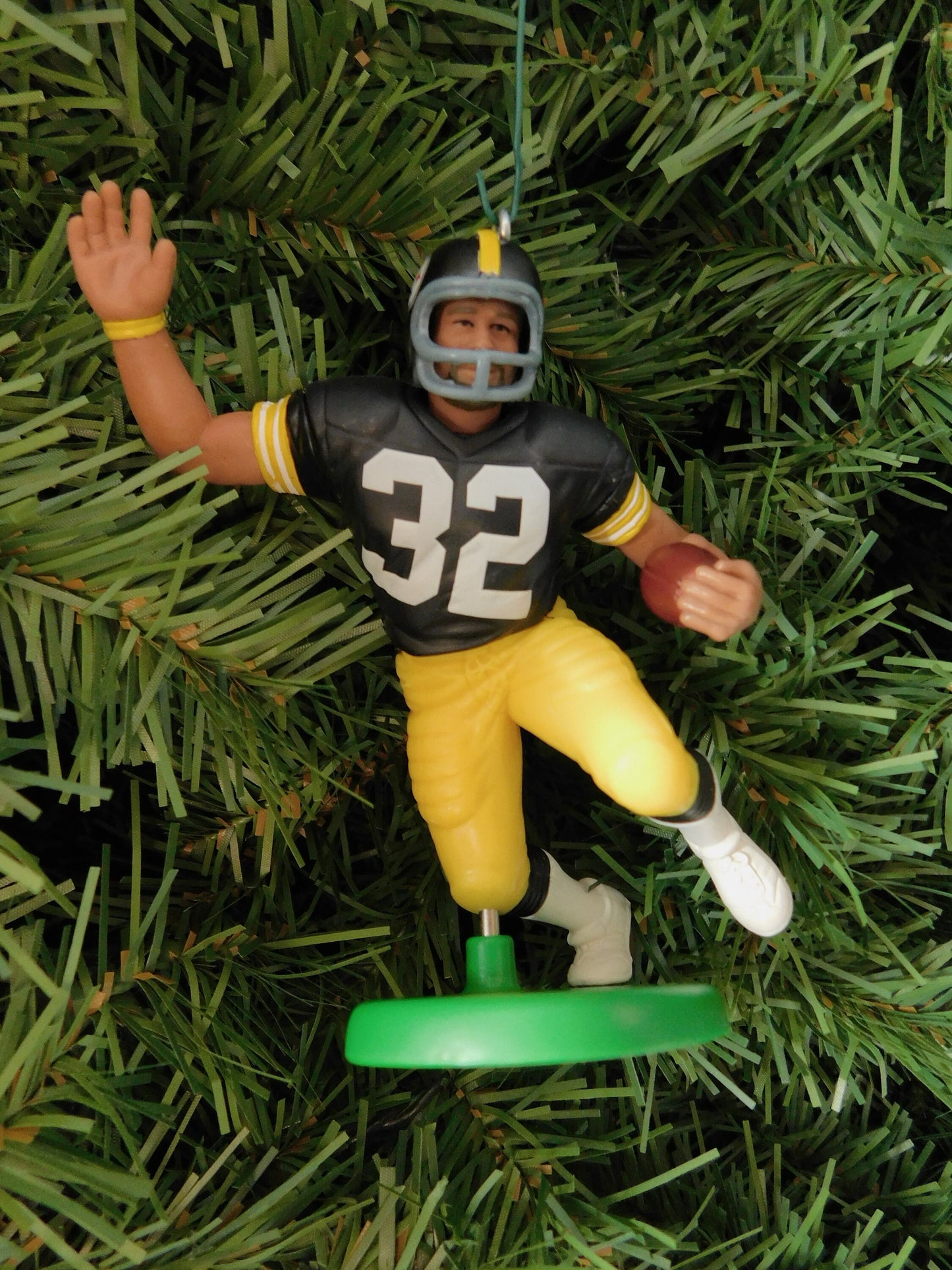 Franco Harris PITTSBURGH STEELERS Christmas tree ornament xmas nfl football figure unique gift idea