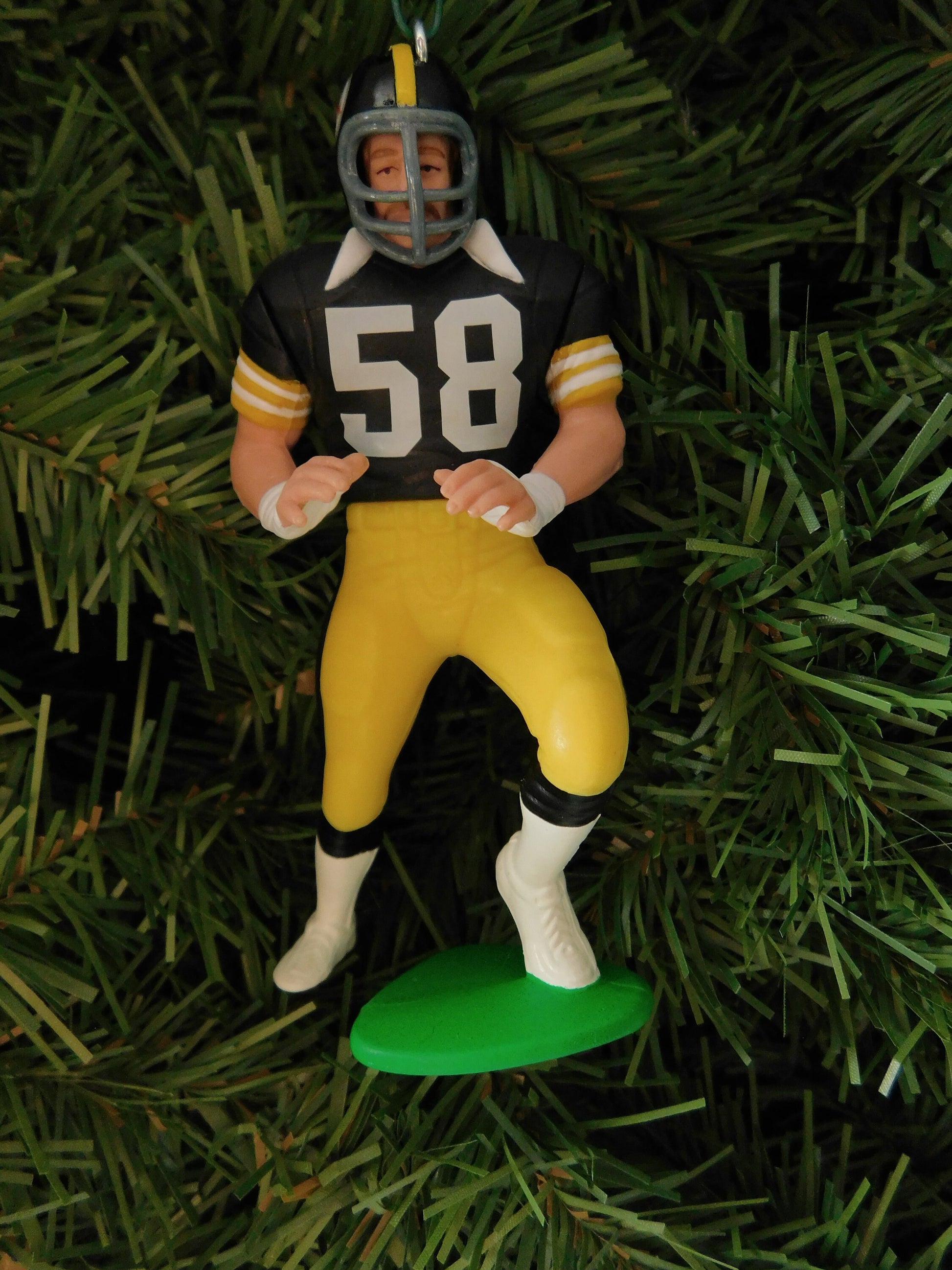 Jack Lambert PITTSBURGH STEELERS Ornament Christmas tree decoration nfl football unique gift idea