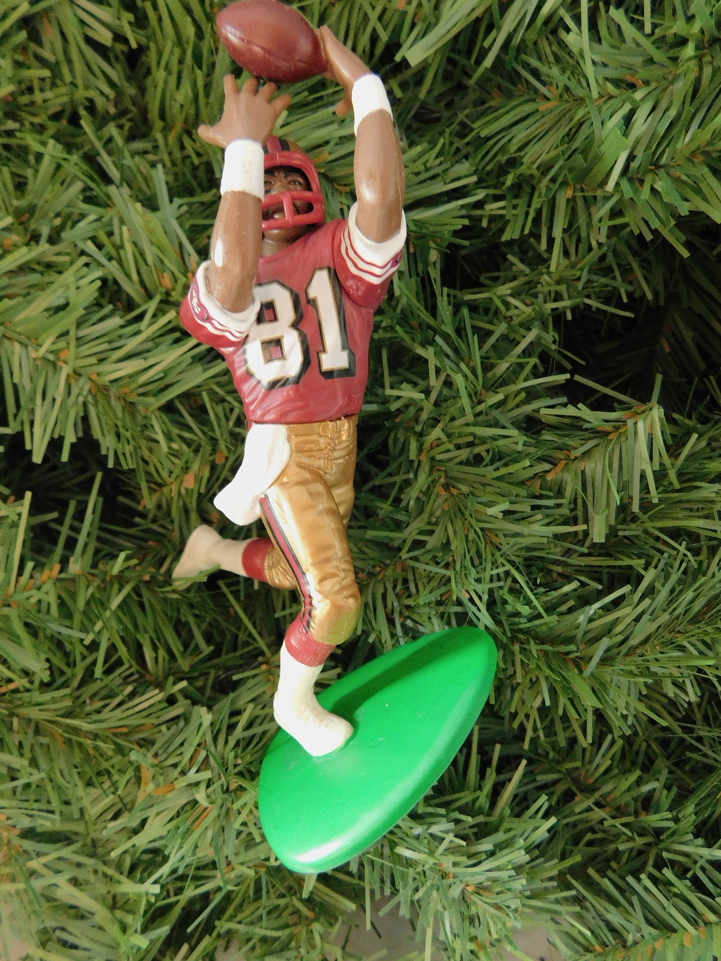 Terrell Owens SAN FRANCISCO 49ERS Ornament Christmas Tree Decoration NFL football figure unique gift idea