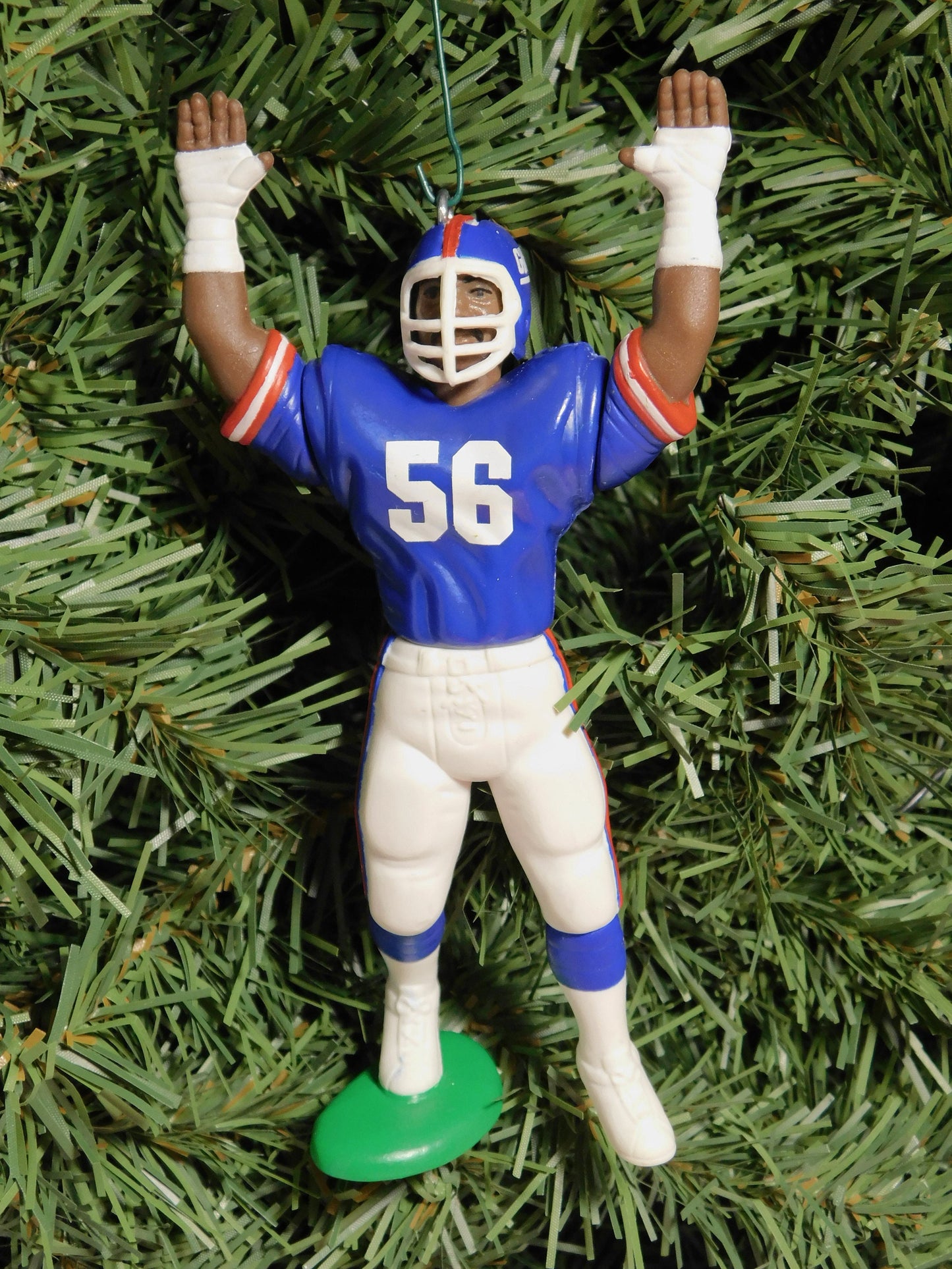 Lawrence Taylor NEW YORK GIANTS Christmas Ornament xmas nfl football unique gift idea