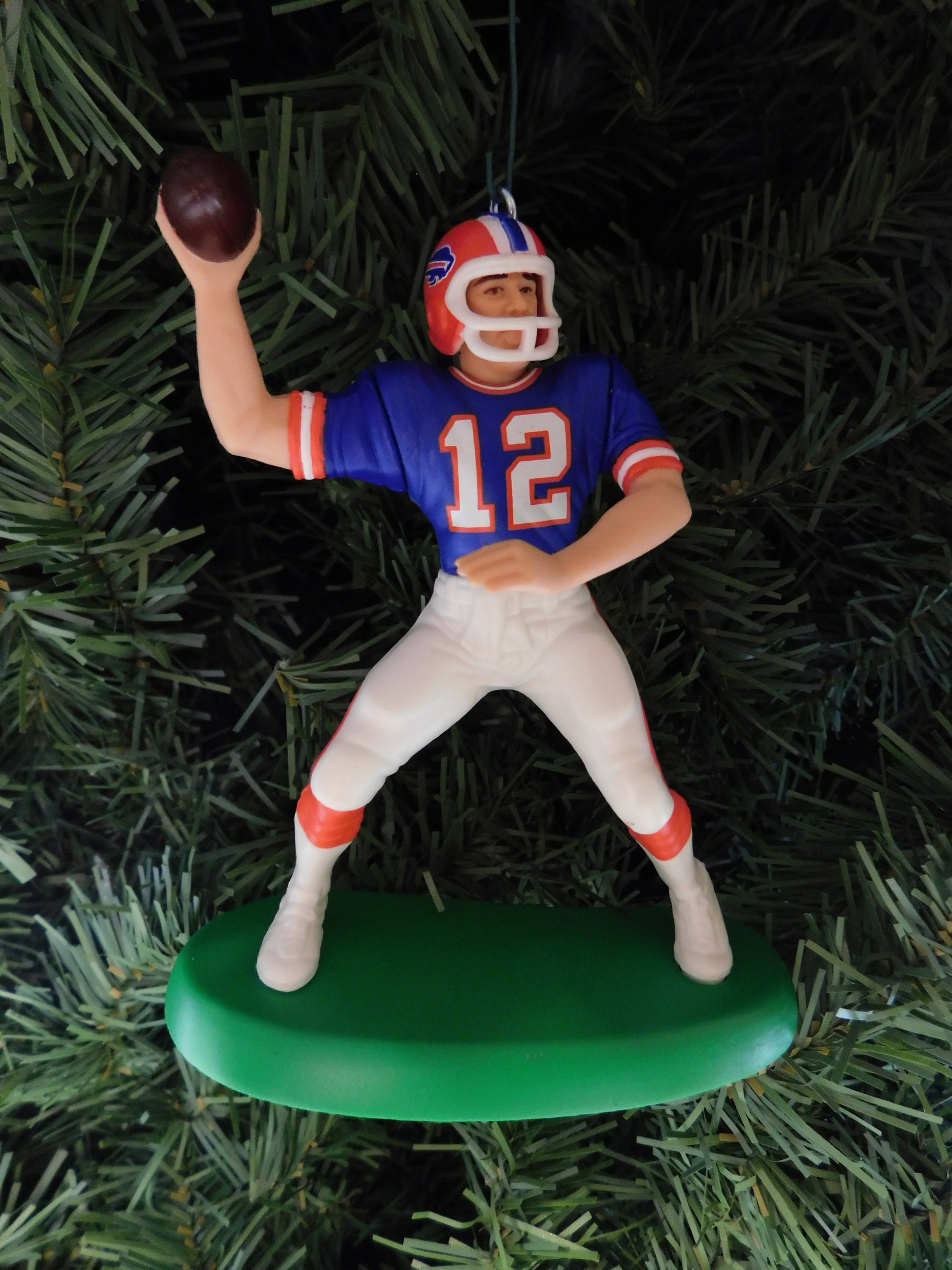 Jim Kelly BUFFALO BILLS Ornament Christmas Tree Decoration NFL football unique gift stocking stuffer