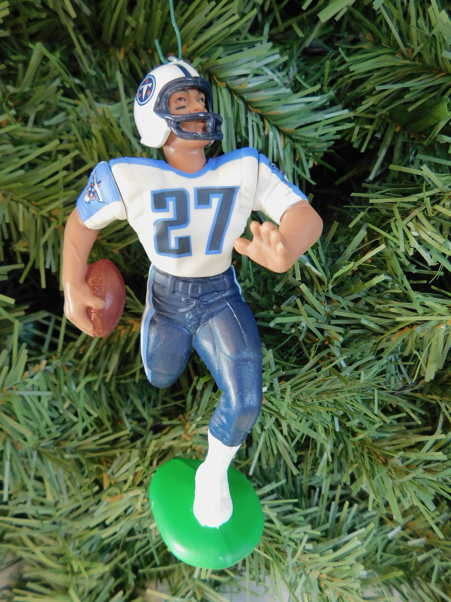 Eddie George TENNESSEE TITANS Christmas tree ornament xmas nfl football figure unique gift idea