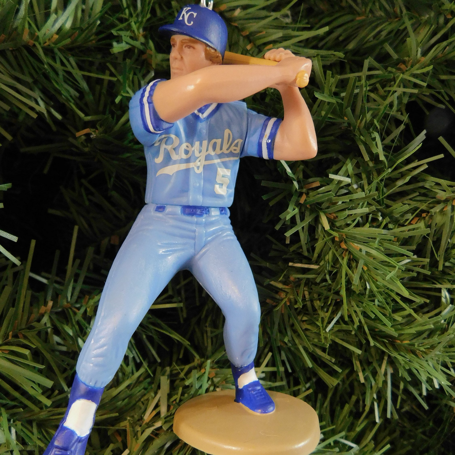 George Brett KANSAS CITY ROYALS Ornament Christmas Gift Idea Mlb Baseball Unique Xmas Tree Decoration