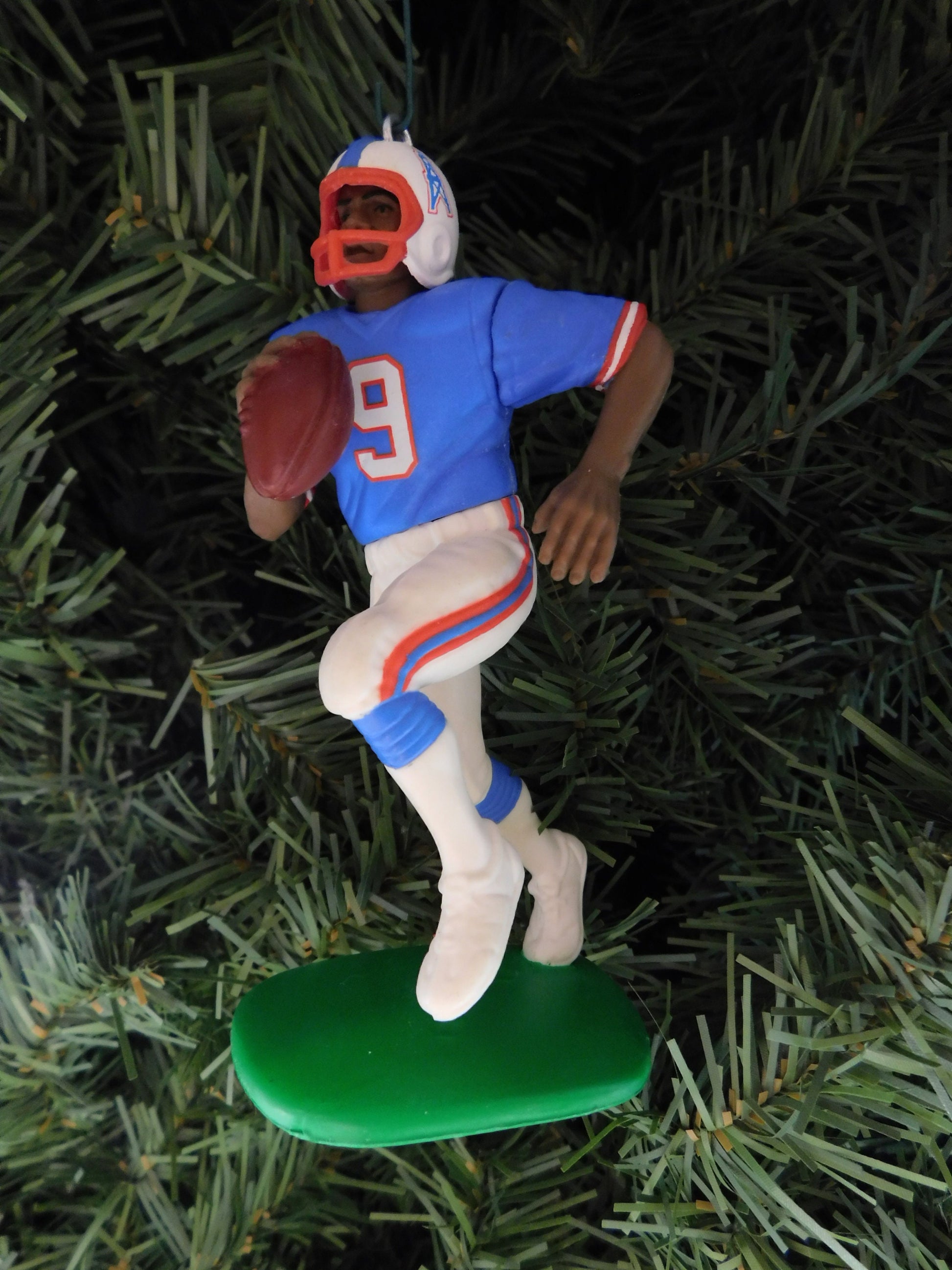 Steve McNair HOUSTON OILERS Ornament Christmas Tree Decoration NFL Football Unique Xmas Gift Idea