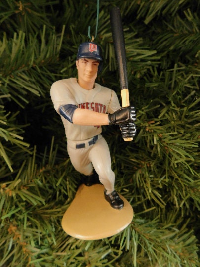 MINNESOTA TWINS Ornament Rod Carew/Kirby Puckett/Harmon Killebrew/Chuck Knoblauch Christmas tree decoration MLB unique gift idea