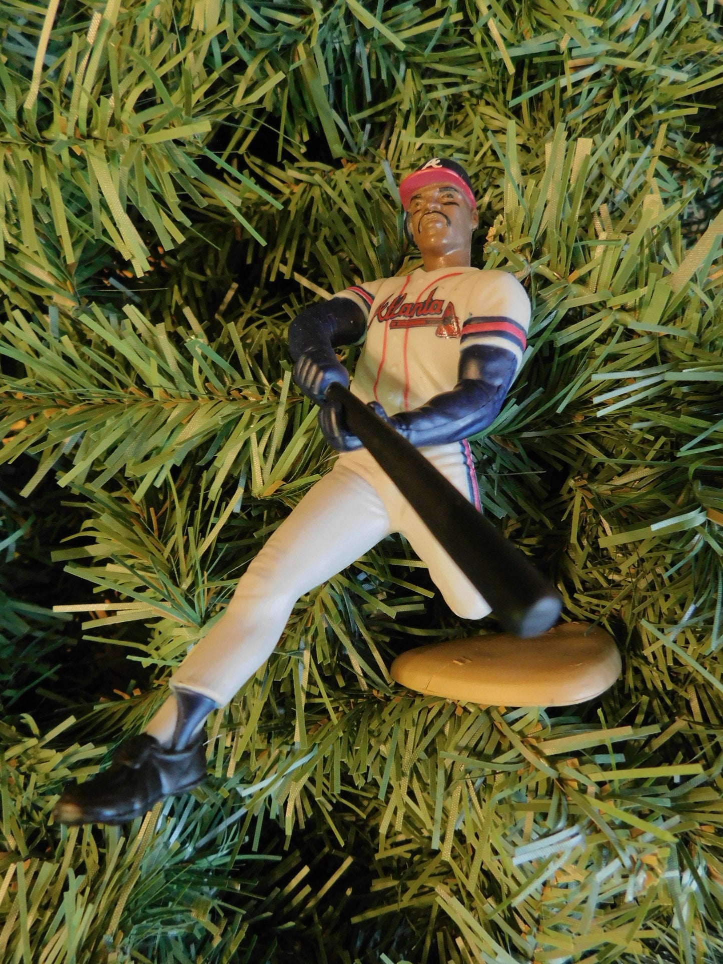 ATLANTA BRAVES Ornaments Christmas tree decoration Warren Spahn John Smoltz Dave Justice Tom Glavine baseball xmas figure unique gift idea