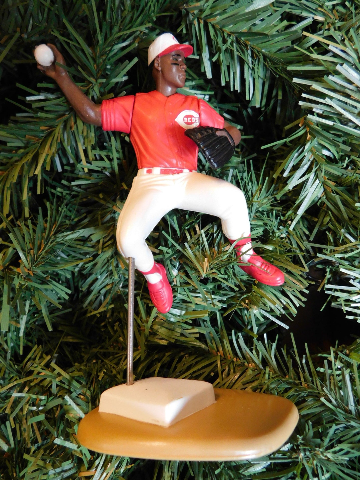 Barry Larkin CINCINNATI REDS Ornament Christmas Tree Decoration MLB Baseball Figure Unique Gift Idea