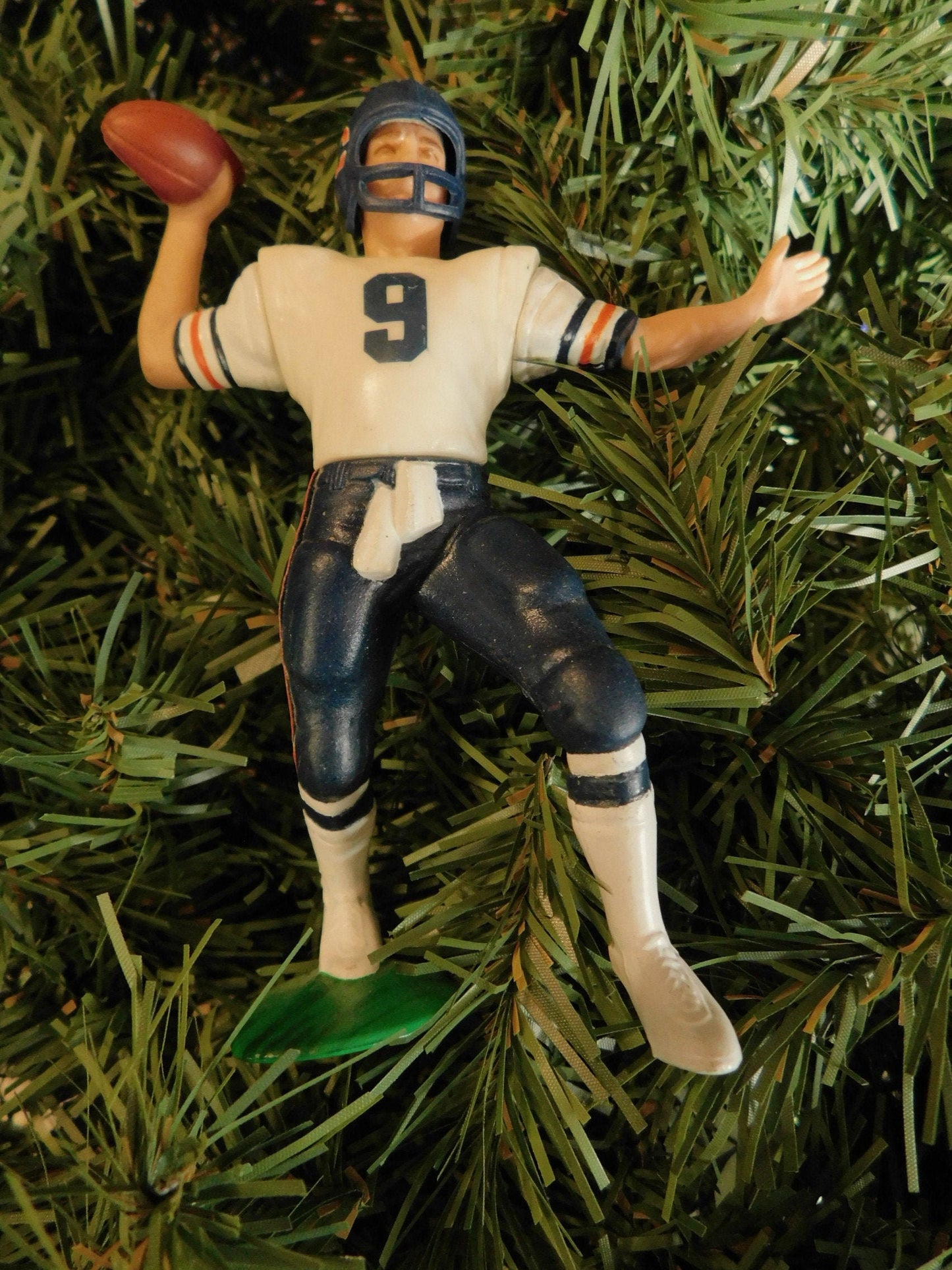 CHICAGO BEARS Ornament Jim McMahon Christmas Tree Decoration NFL Football Unique Gift Idea